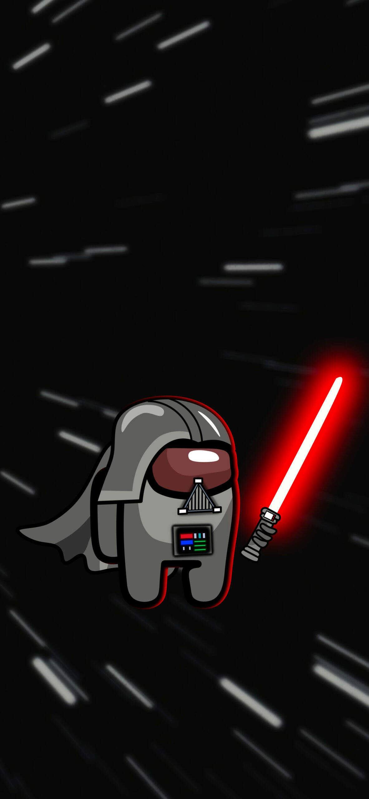 Darth Vader, Among Us Wallpaper, 1190x2560 HD Phone