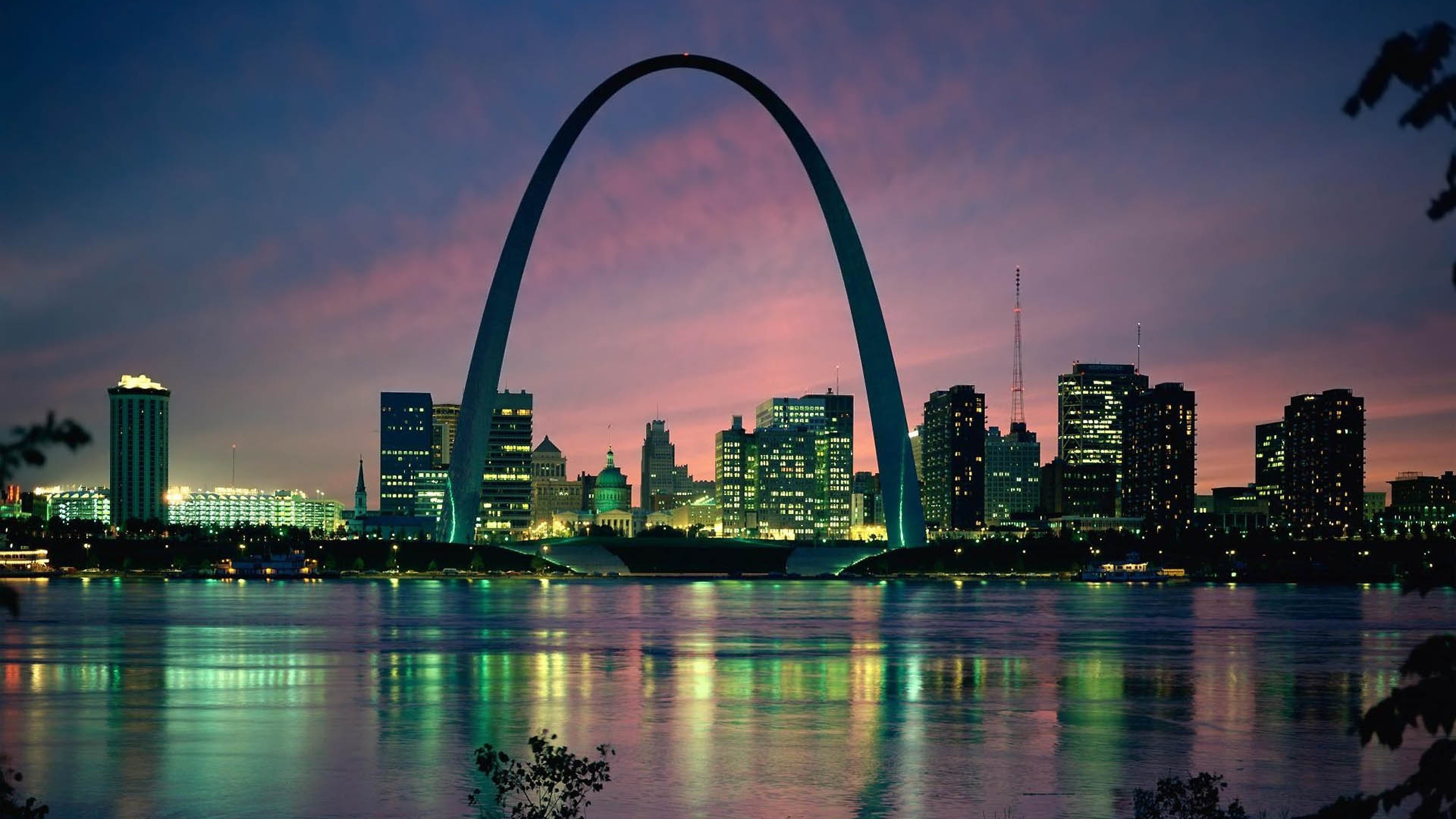 Gateway Arch wallpaper, Advanced architecture, Monumental structure, 3840x2160 4K Desktop