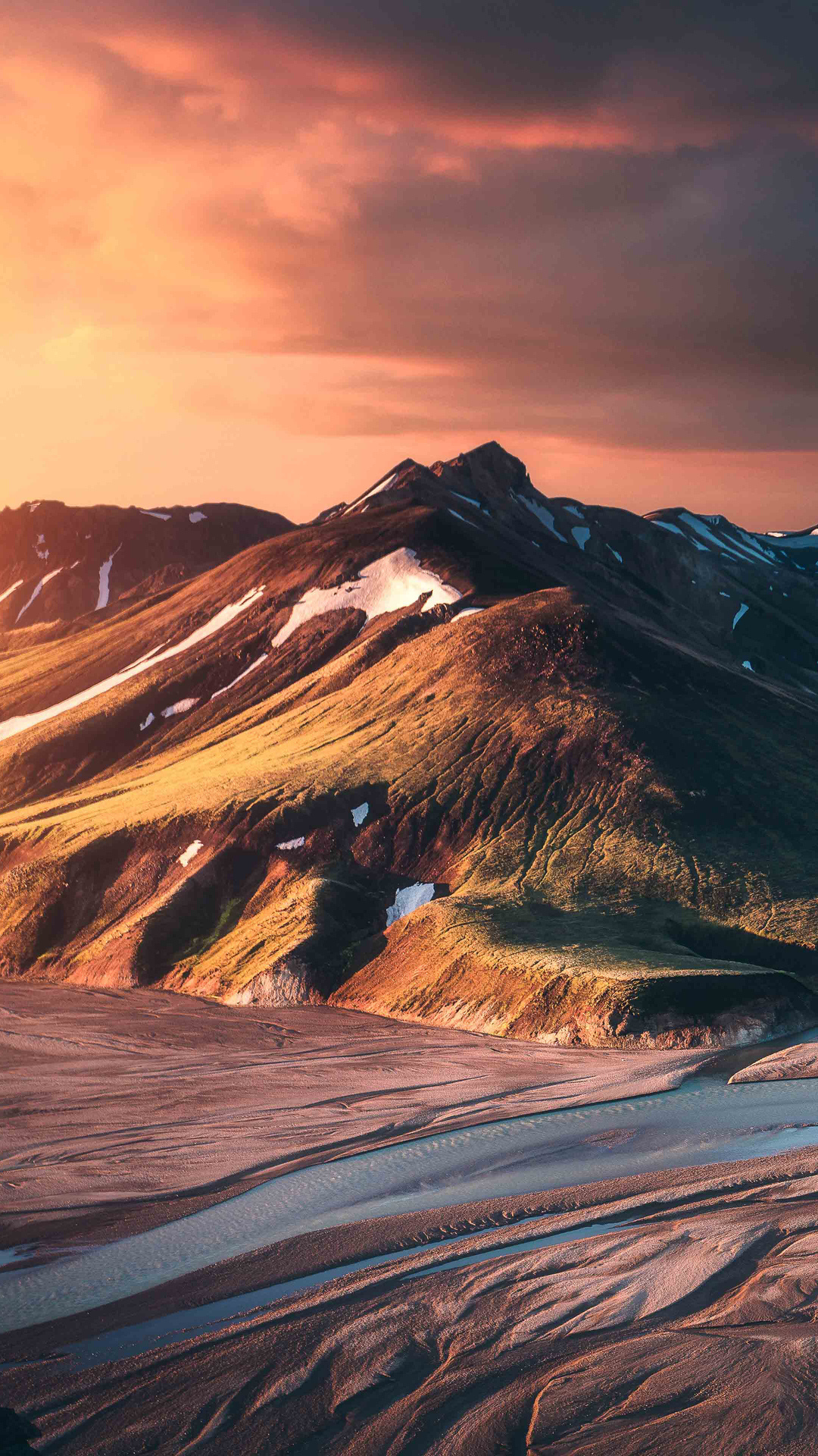 Landmannalaugar, Iceland Wallpaper, 1080x1920 Full HD Phone