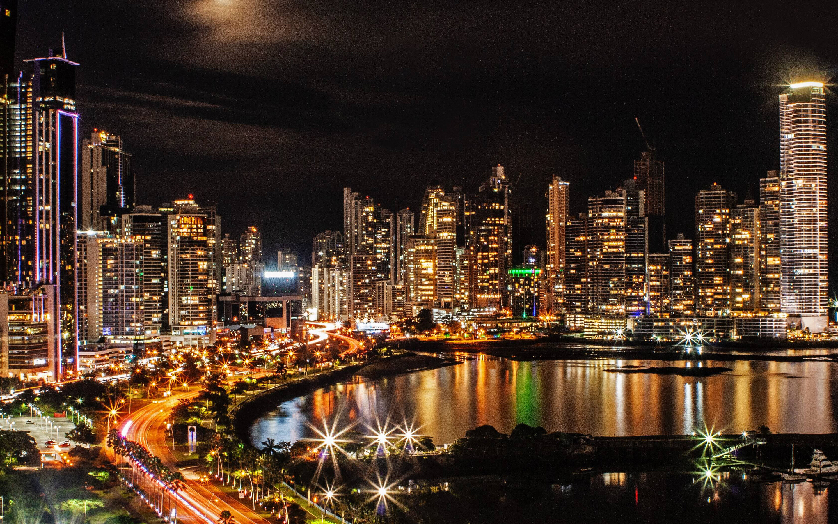 Bicsa Financial Center, Panama Wallpaper, 2880x1800 HD Desktop