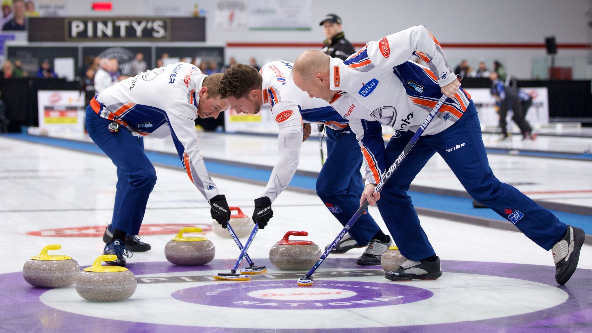 Qualified teams, Kioti tractor champions cup, Curling grand slam, 2050x1160 HD Desktop