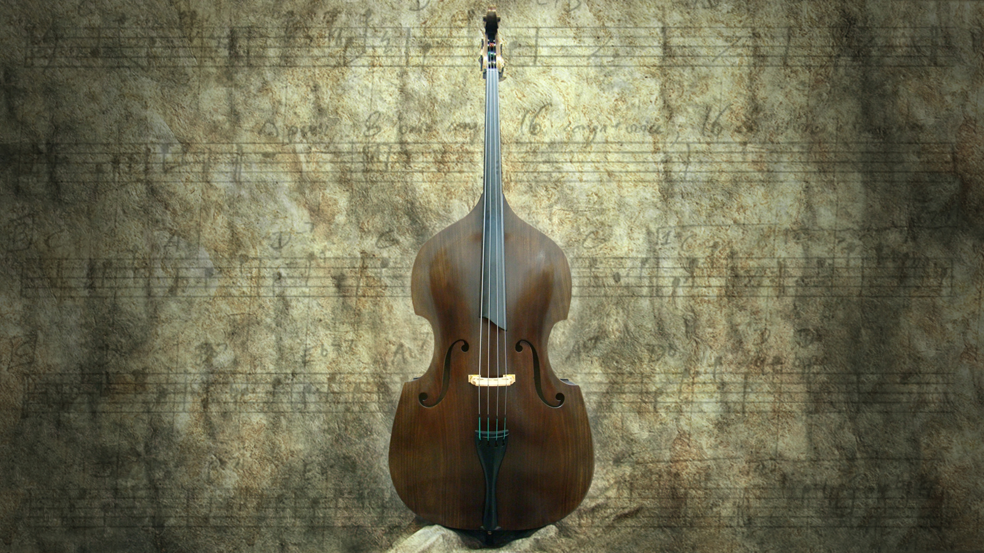 Double Bass wallpapers, Low-end resonance, Stringed melodies, Musical artistry, 1920x1080 Full HD Desktop