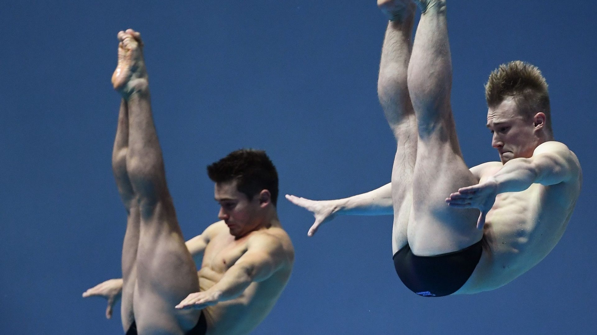 World aquatics championships, 3m synchro silver, 1920x1080 Full HD Desktop