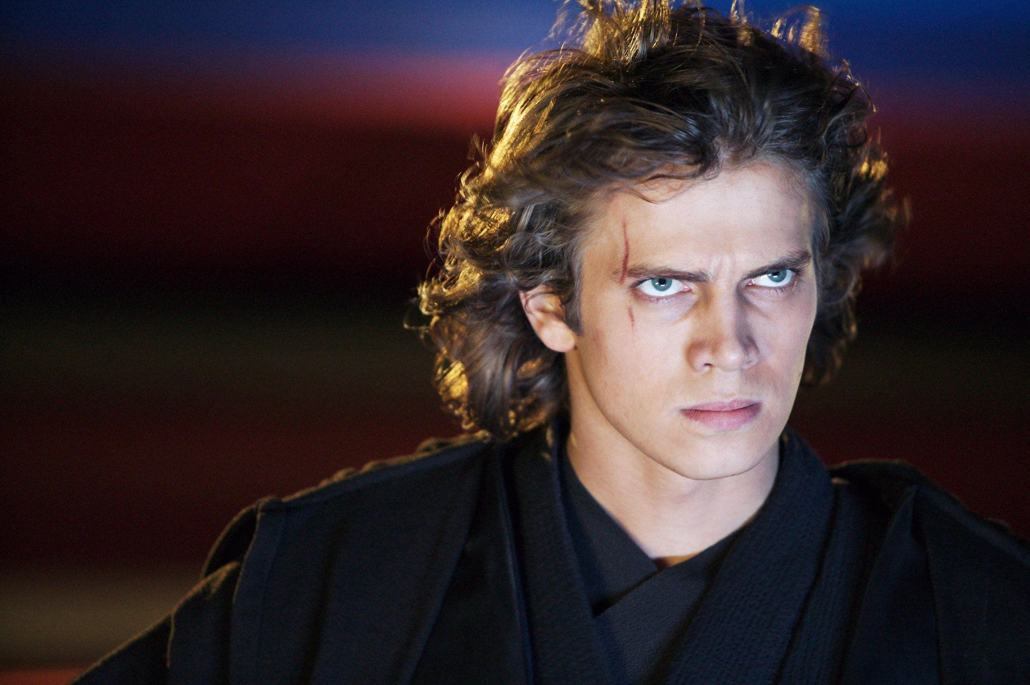 Anakin Skywalker, Hayden Christensen, Black Jedi robes, HD Desktop wallpaper
