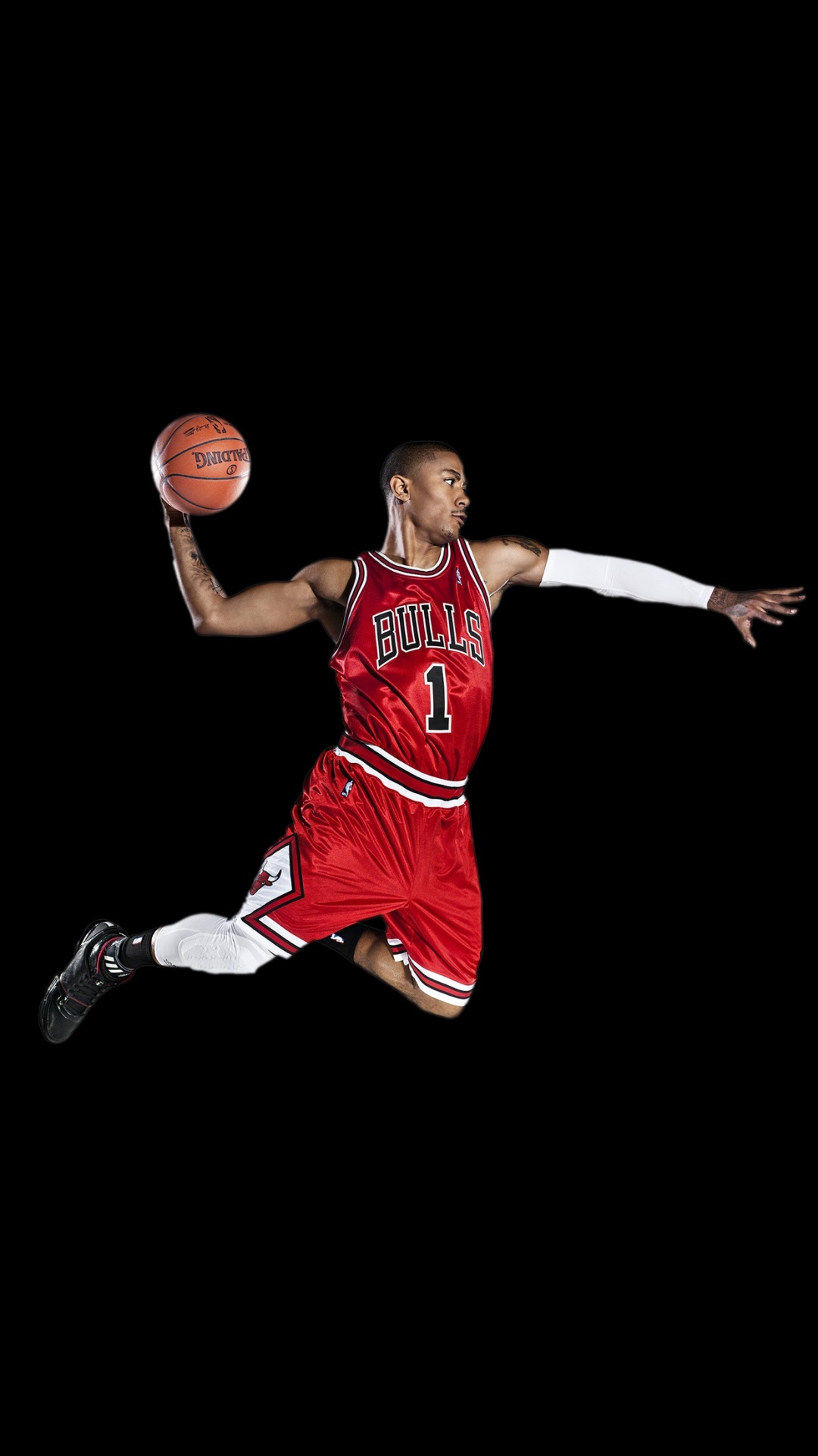 Chicago Bulls, Sports team, Derrick Rose, iPhone wallpaper, 1080x1920 Full HD Phone