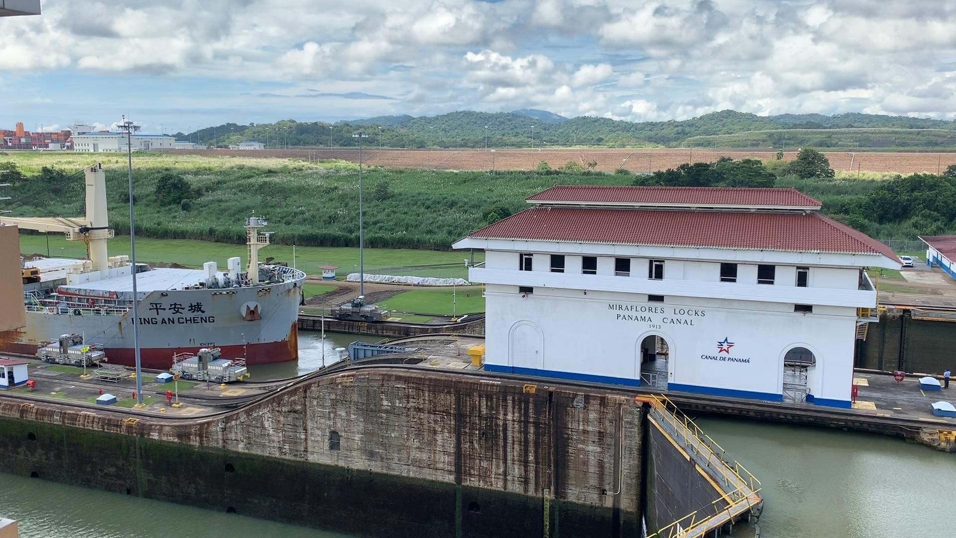 Panama Canal video, Panama City, Visual journey, Captivating footage, 1920x1080 Full HD Desktop