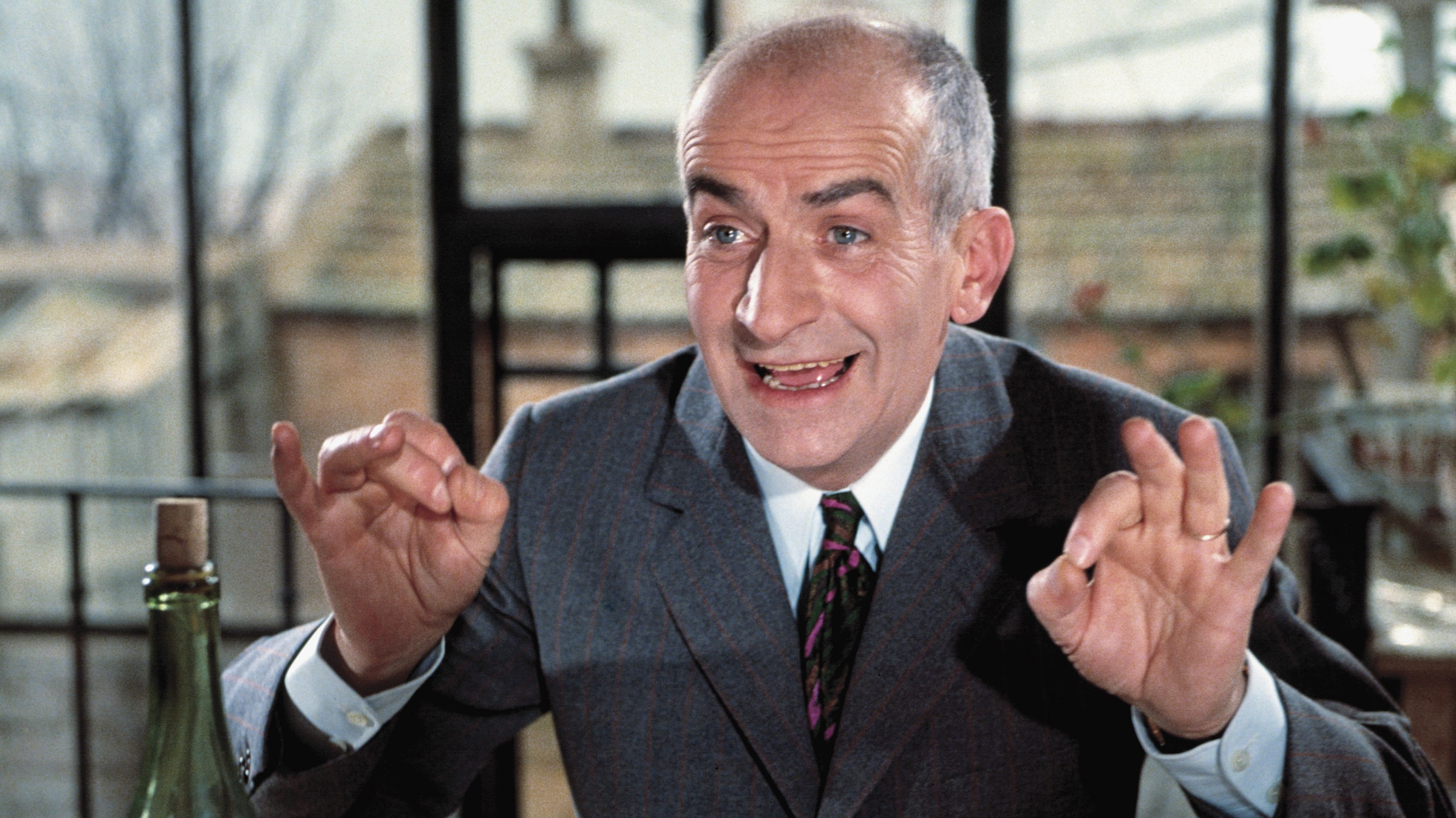 Louis de Funes, Le tatou, Chacun cherche son film, 1968, 3840x2160 4K Desktop