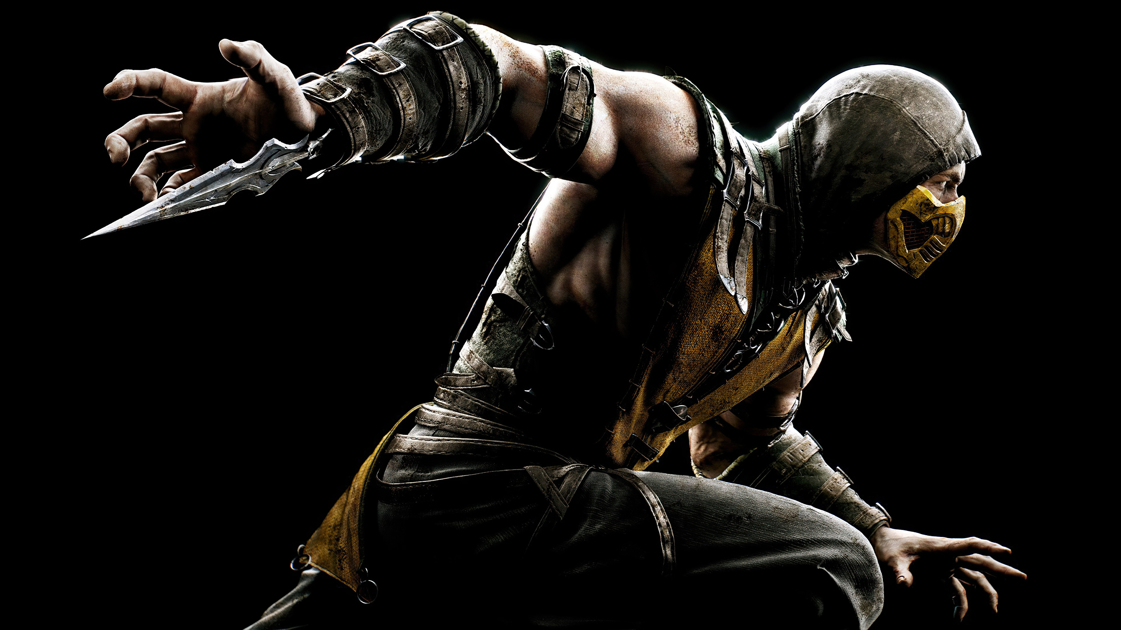 Scorpion (Mortal Kombat), Mortal Kombat, HD games, Wallpapers, 3840x2160 4K Desktop