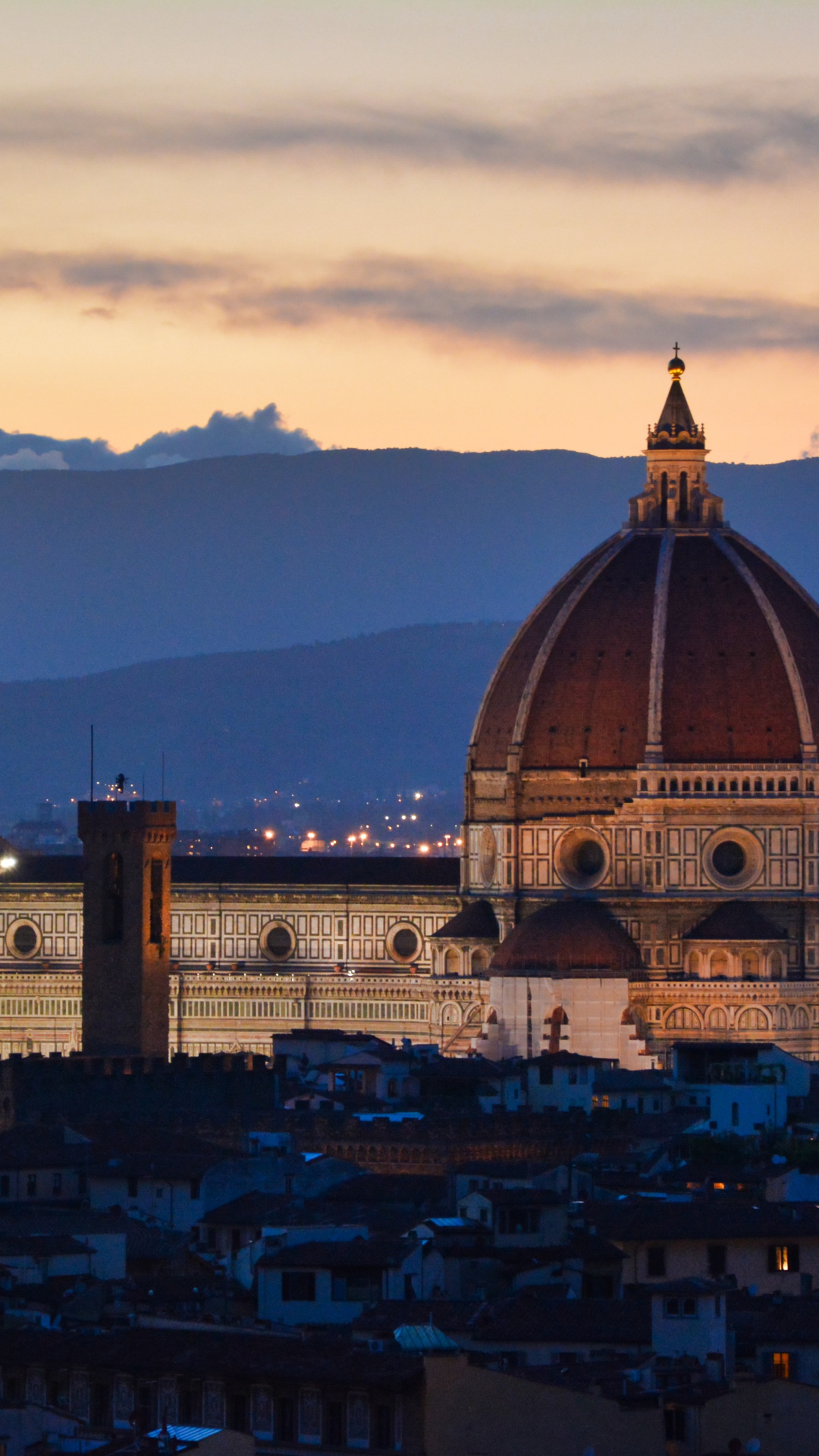 Free download wallpaper, Florence Cathedral, Italy, Santa Maria del Fiore, 1080x1920 Full HD Phone