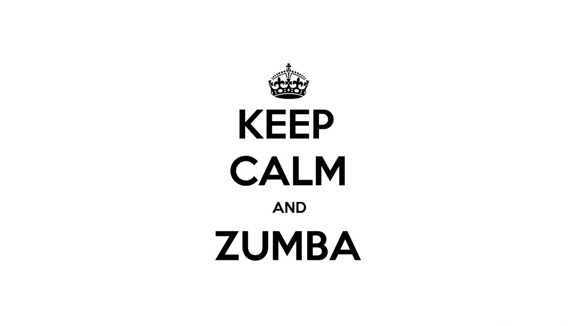 Keep Calm, Zumba Wallpaper, 1920x1080 Full HD Desktop