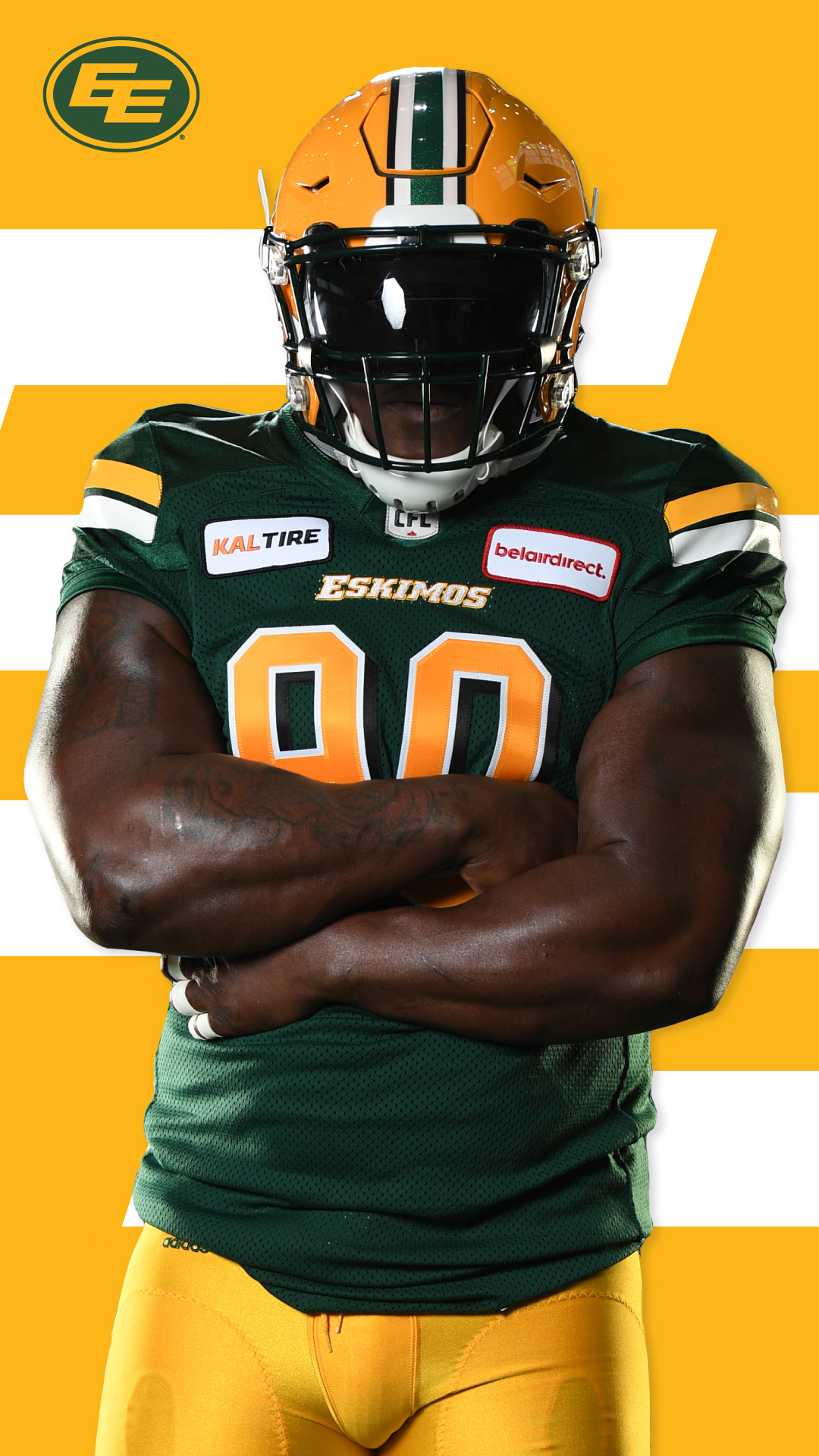 Canadian Football, Edmonton Elks, Sports archive, Wallpaper, 1080x1920 Full HD Phone