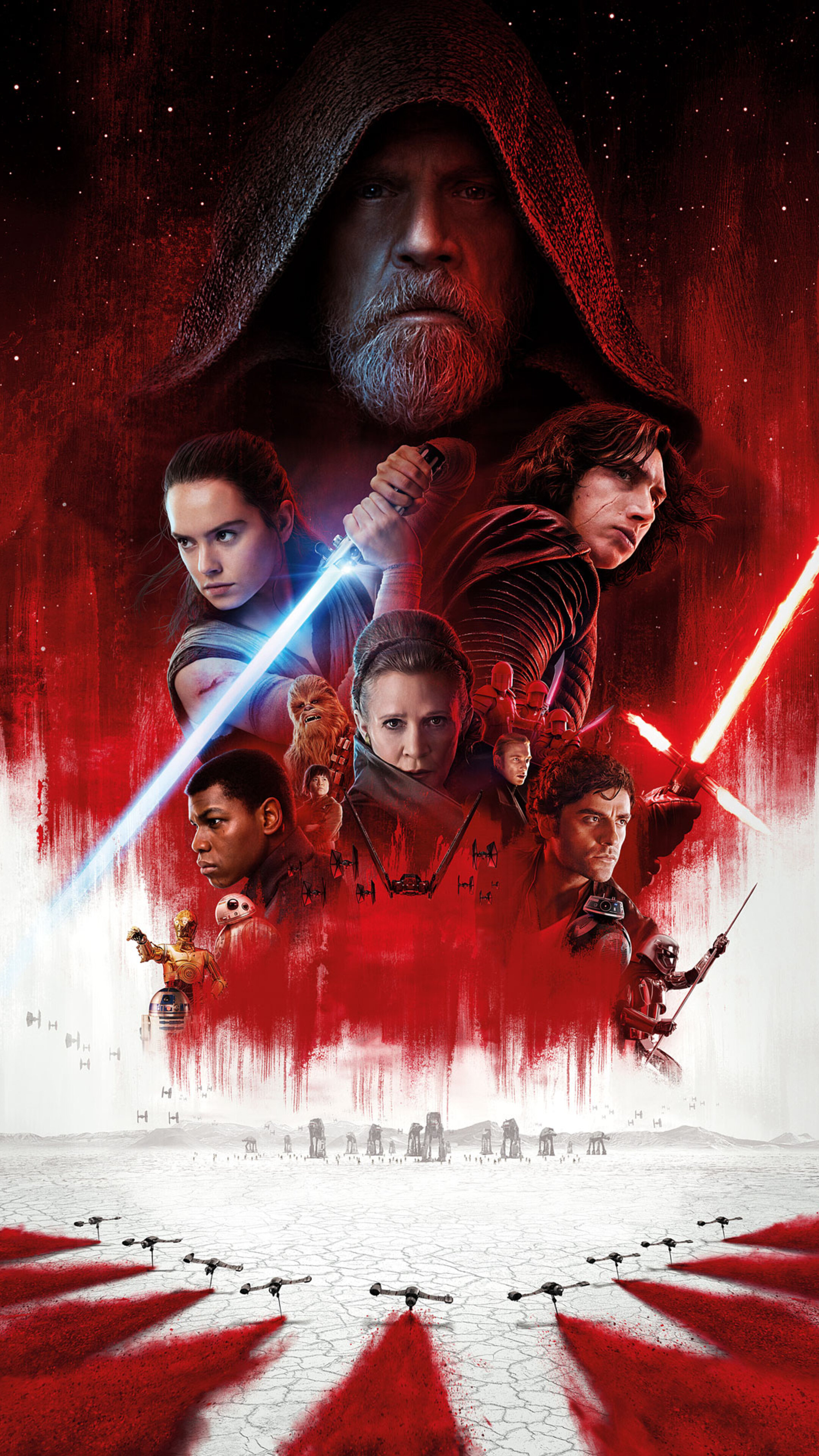 Star Wars The Last Jedi, 10K Sony Xperia wallpapers, 2160x3840 4K Phone