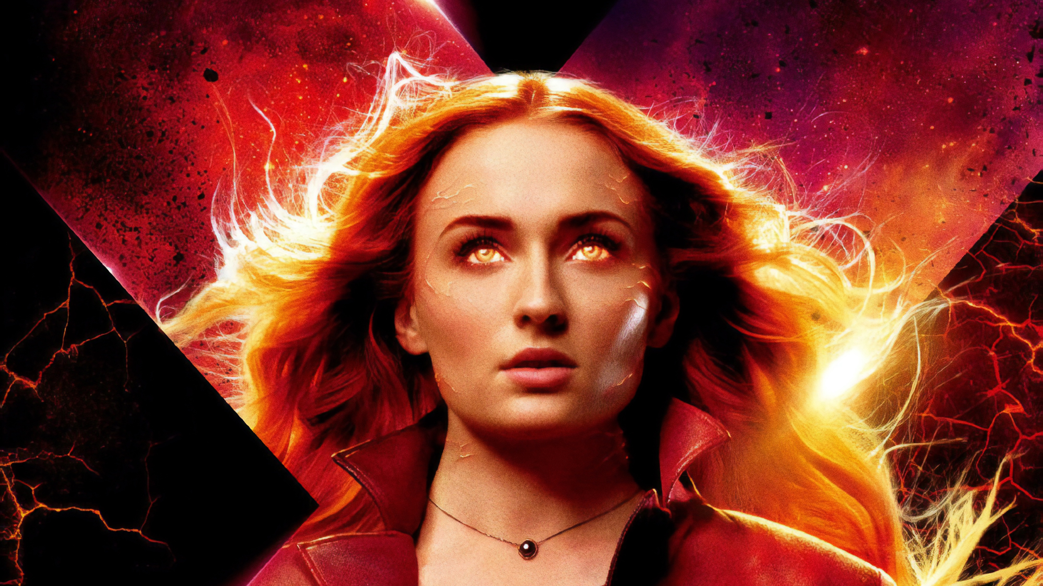 Jean Grey, X-Men, 4K, Movies, 3390x1910 HD Desktop