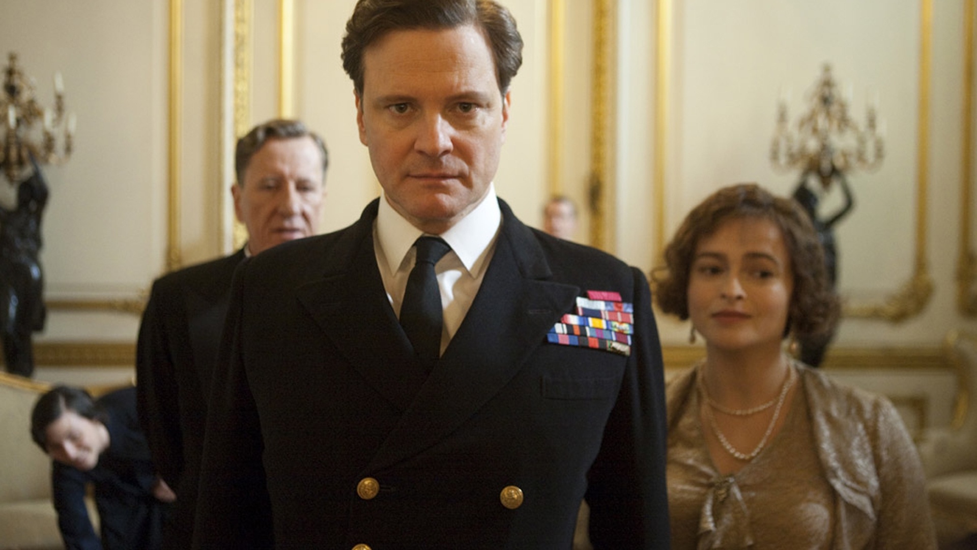The King's Speech, Royal speech therapy, Inspirational monarch, Triumph over stuttering, 1920x1080 Full HD Desktop