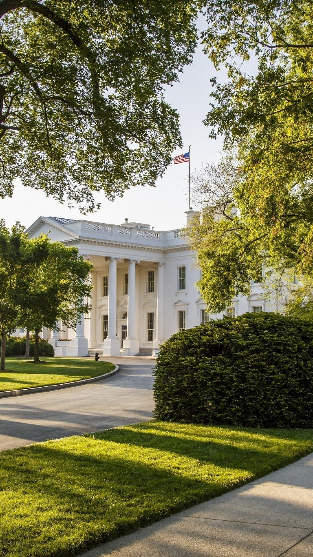 White House, iPhone wallpapers, Mobile backgrounds, Presidential aesthetics, 1080x1920 Full HD Phone
