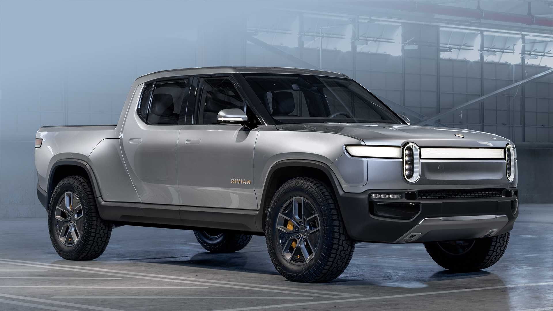 Rivian R1T, Elektrischer Pickup, Automotive, Auto, 1920x1080 Full HD Desktop