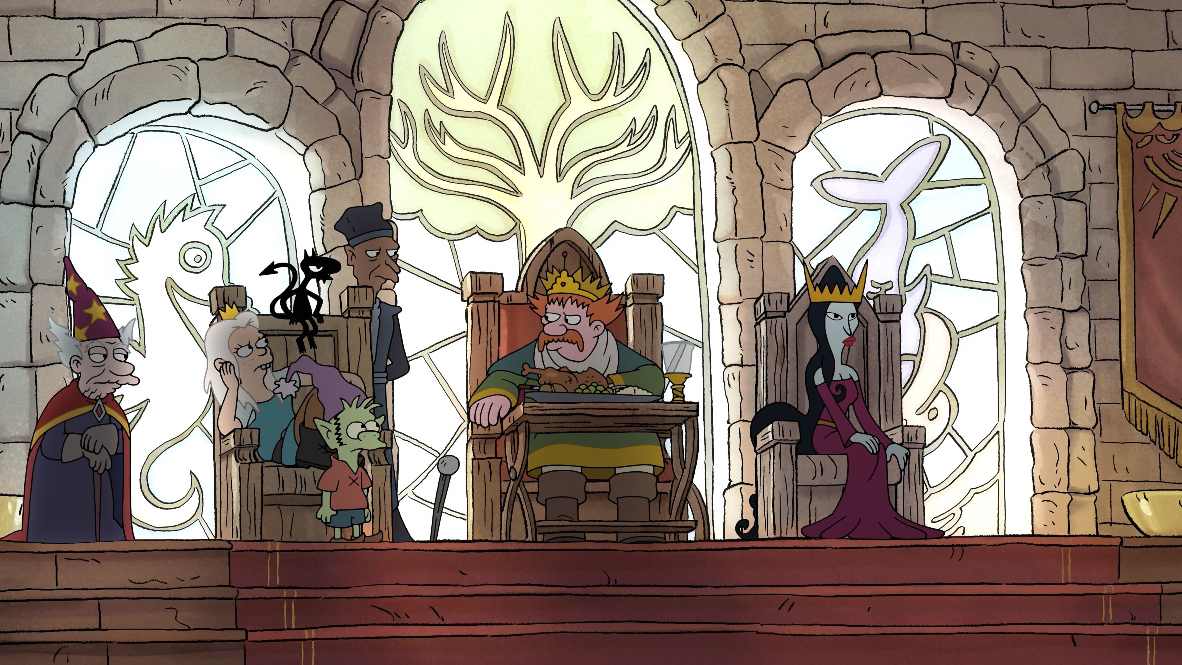 Disenchantment, TV series, Backdrops, Movie database, 3840x2160 4K Desktop