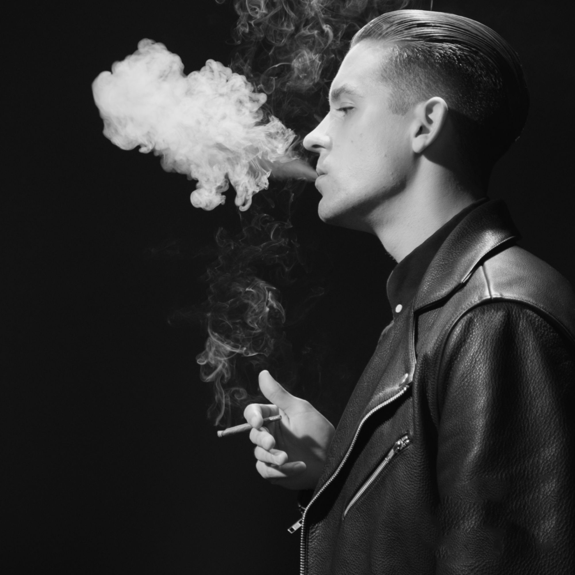 G-Eazy, Smoking, Music, 2000x2000 HD Phone