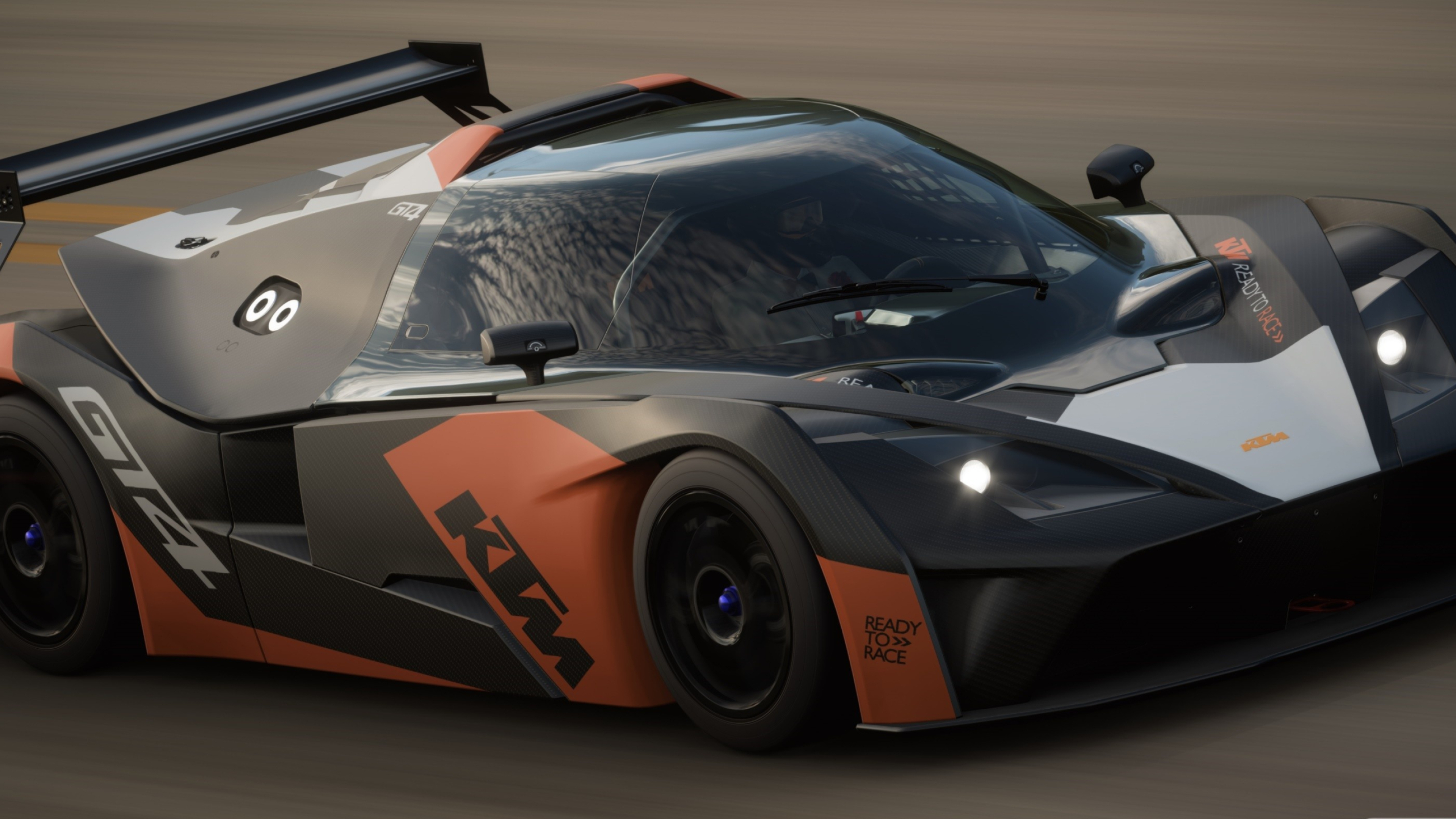 X-Bow GT4 Race, KTM Cars Wallpaper, 3840x2160 4K Desktop