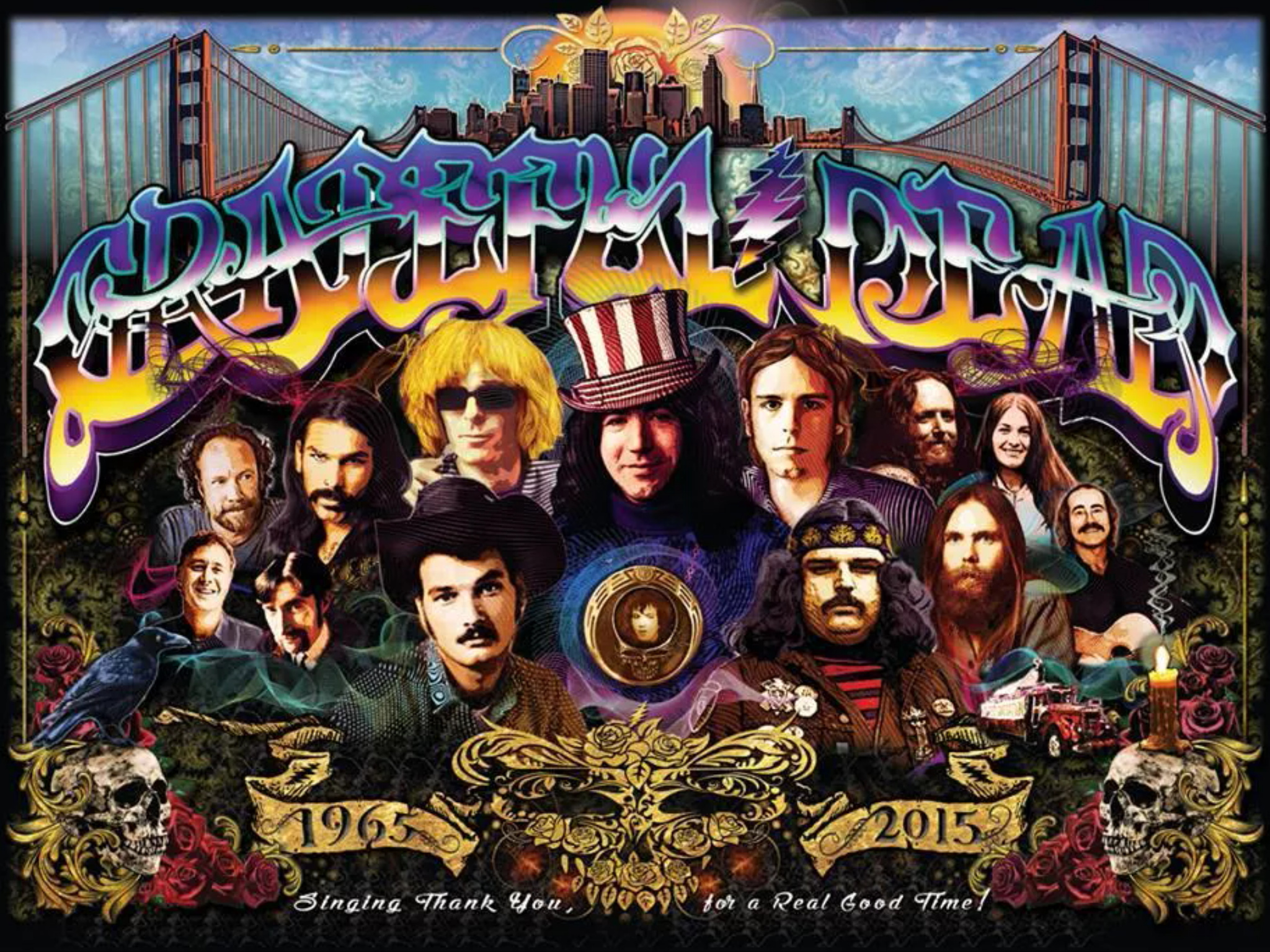 Grateful Dead, Grateful Dead posters, Grateful Dead wall art, Iconic band artwork, 2050x1540 HD Desktop