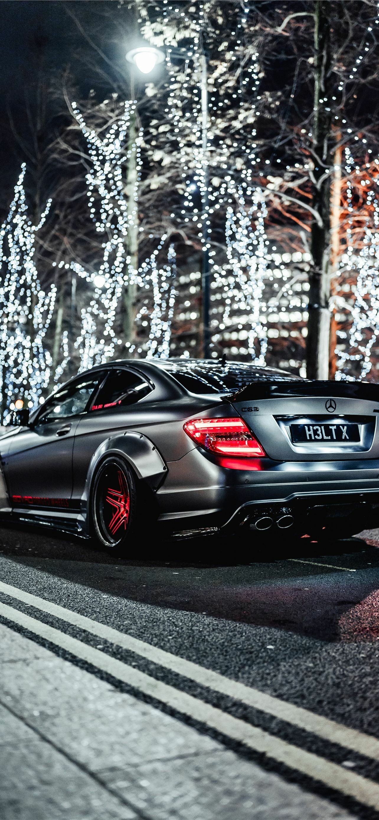 C63, Mercedes-Benz Wallpaper, 1290x2780 HD Phone