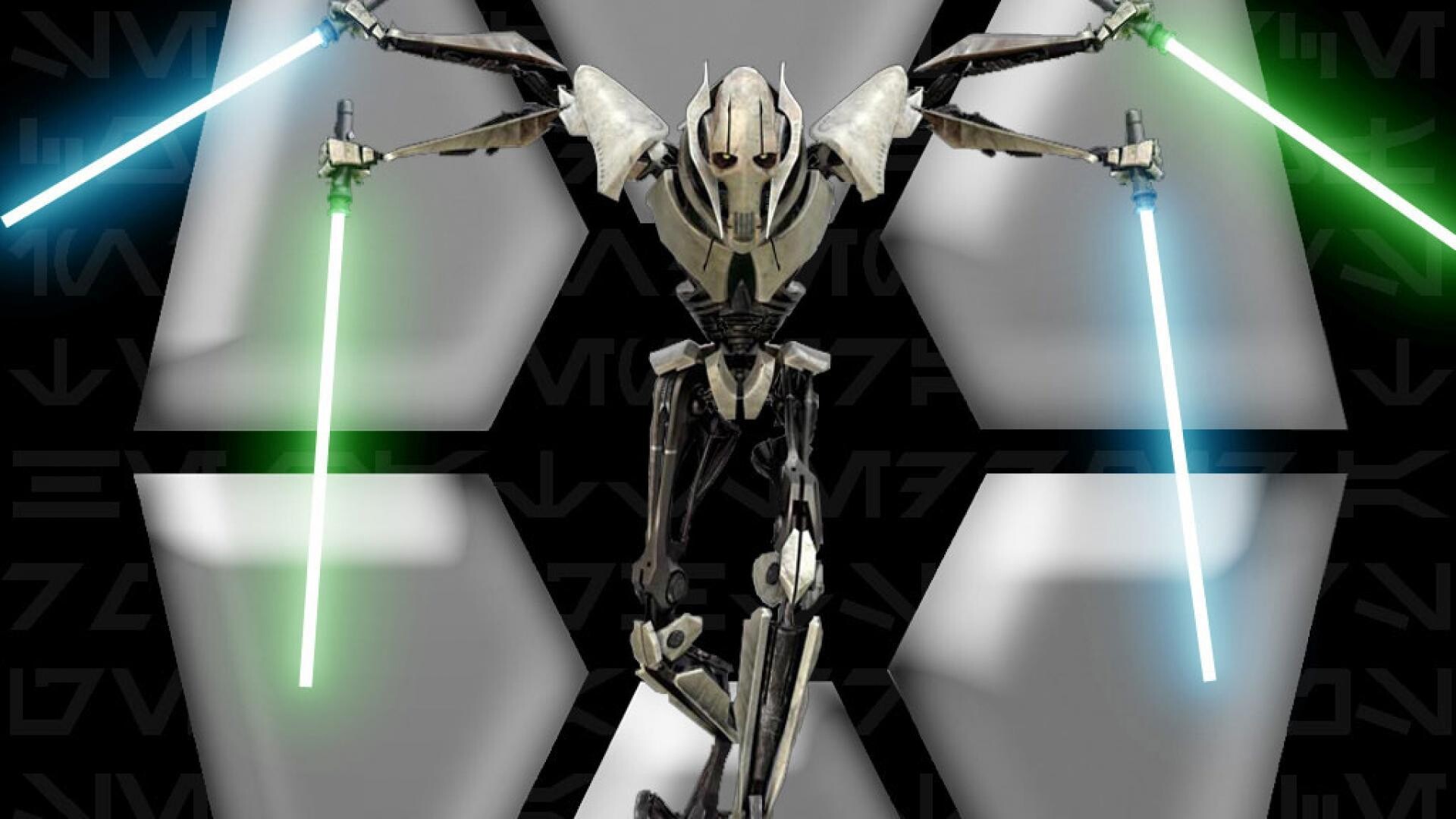General Grievous wallpapers, Artistic creations, Dark side imagery, Threatening presence, 1920x1080 Full HD Desktop