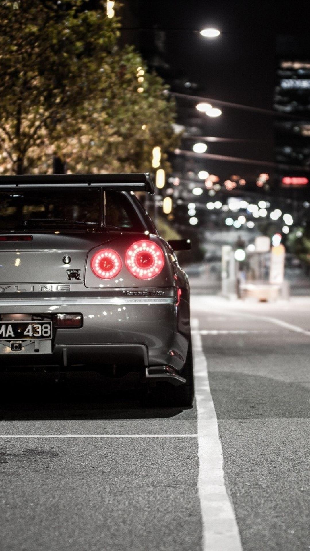 Mobile wallpapers, Nissan Skyline, Phone backgrounds, Automotive artistry, 1080x1920 Full HD Phone