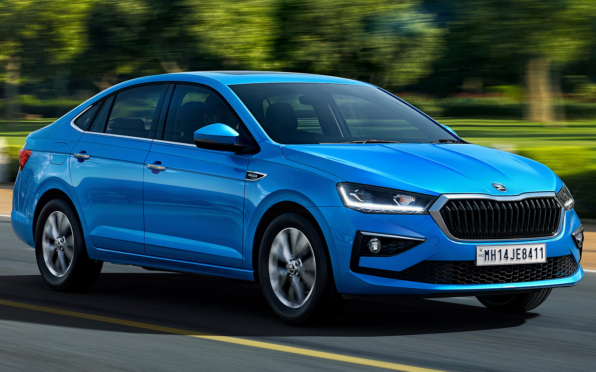 Skoda Slavia, HD wallpapers, 2021 model, High-resolution images, 1920x1200 HD Desktop
