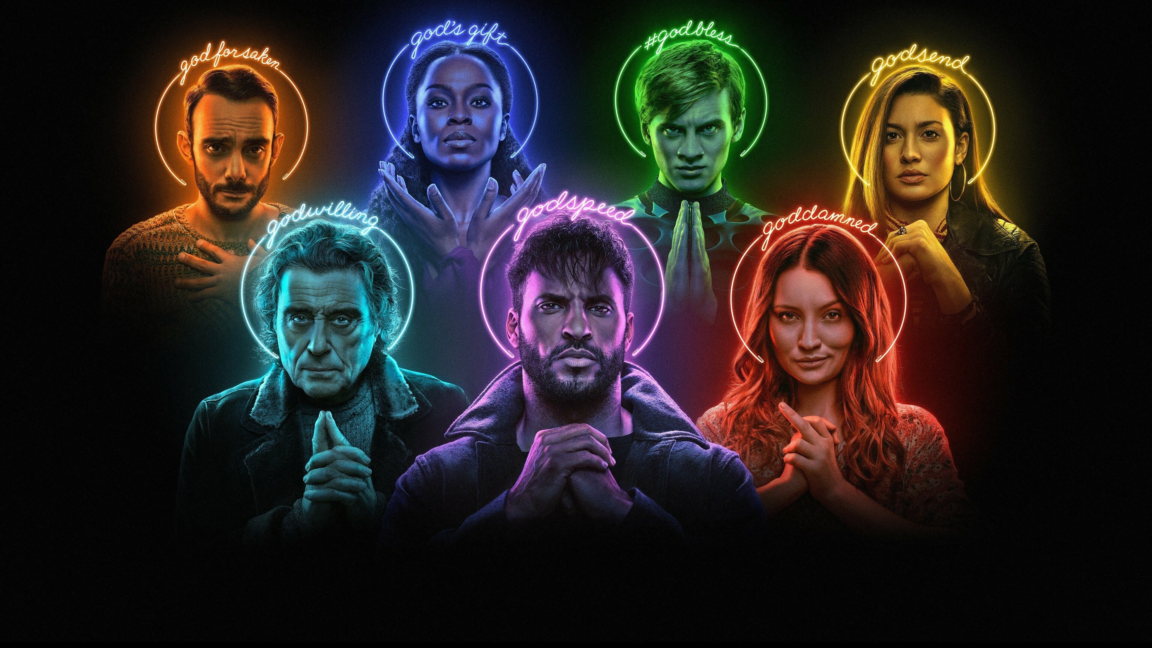 Ricky Whittle, American Gods, 4K Ultra HD, Wallpaper, 3840x2160 4K Desktop