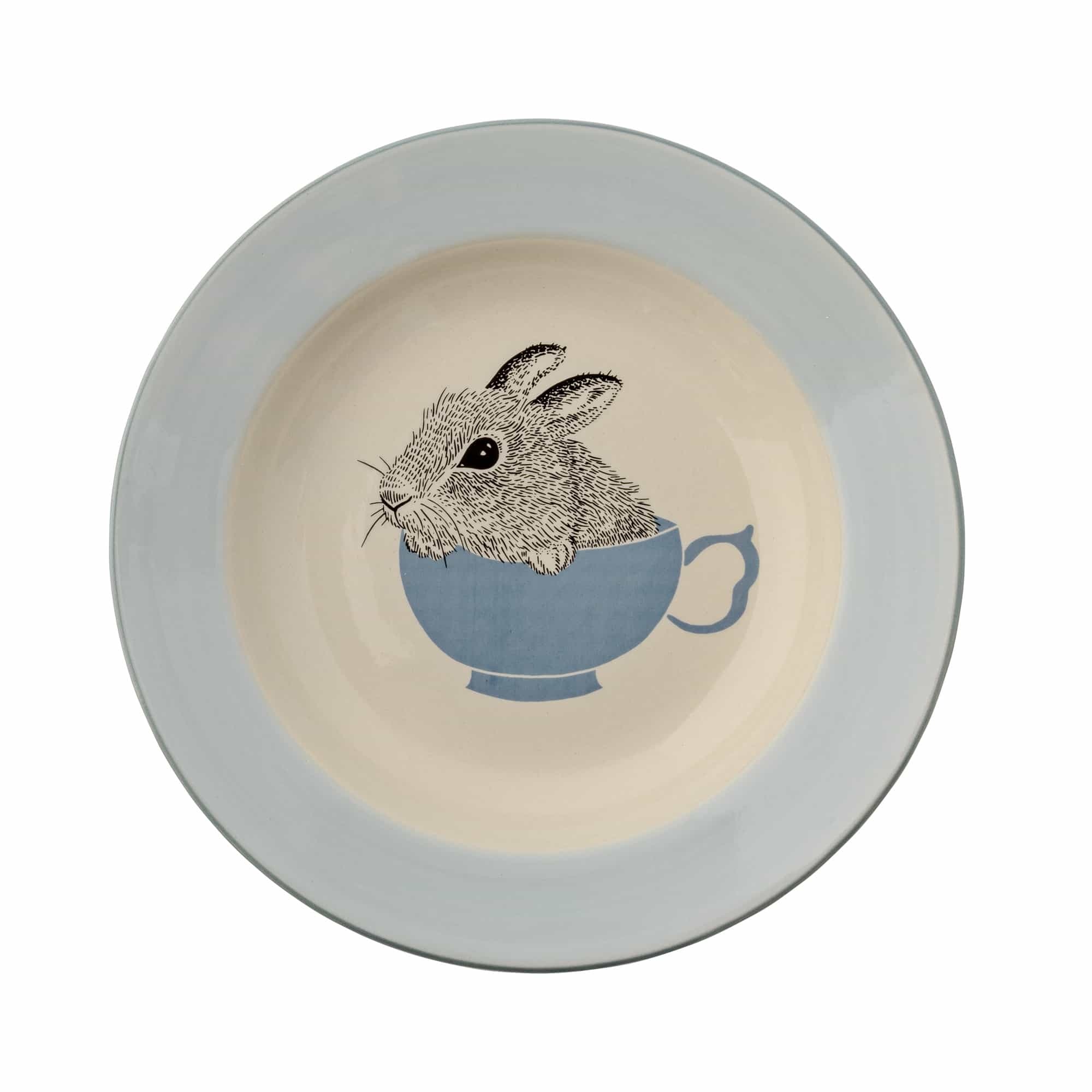 Albert soup plate, Blue stoneware, Classic design, Elegant table setting, 2000x2000 HD Phone