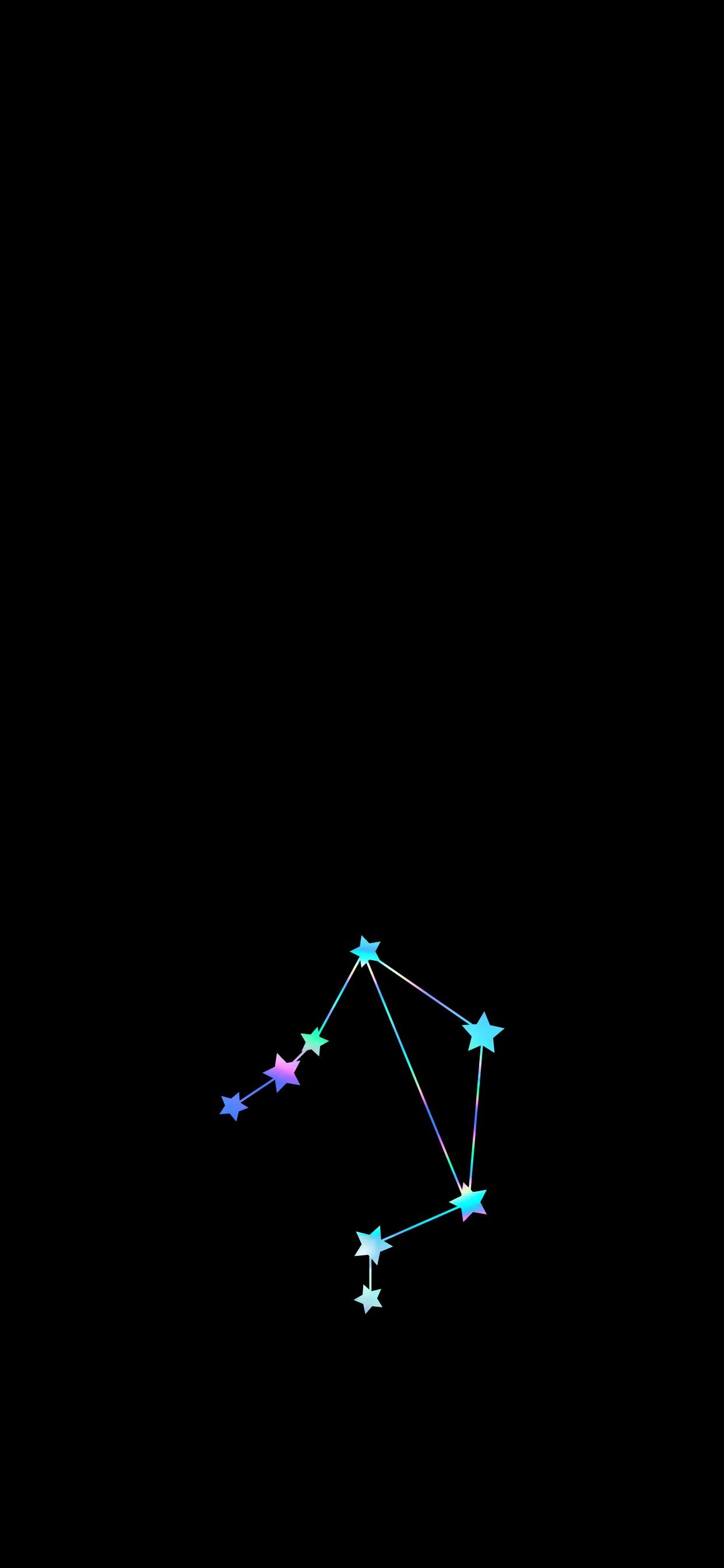 Libra iridescent wallpaper, Black and mandala aesthetic, Zodiac style, 1250x2690 HD Phone
