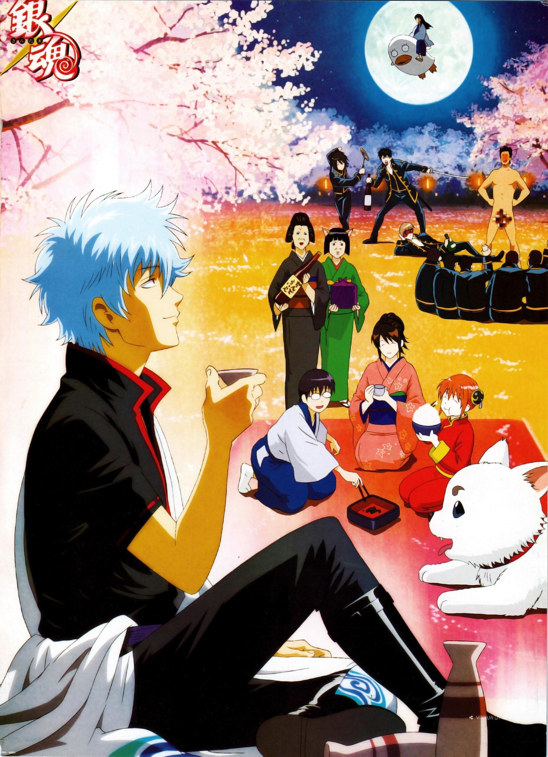 Gintama phone wallpapers, Gintama fanart, Anime backgrounds, Gintama characters, 1860x2560 HD Phone