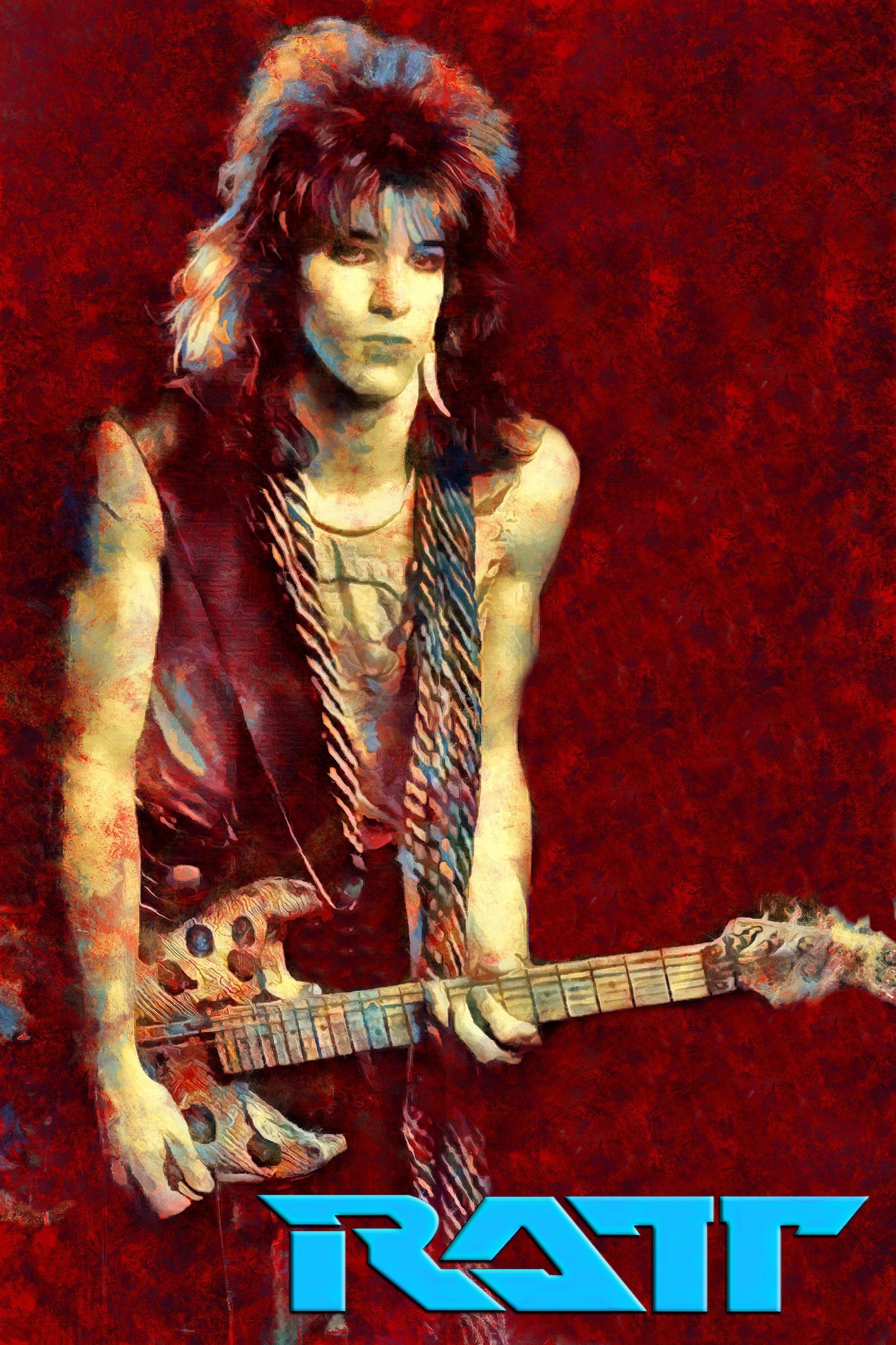 Warren DeMartini, Ratt, Art, Hair Metal Bands, 2000x3000 HD Phone