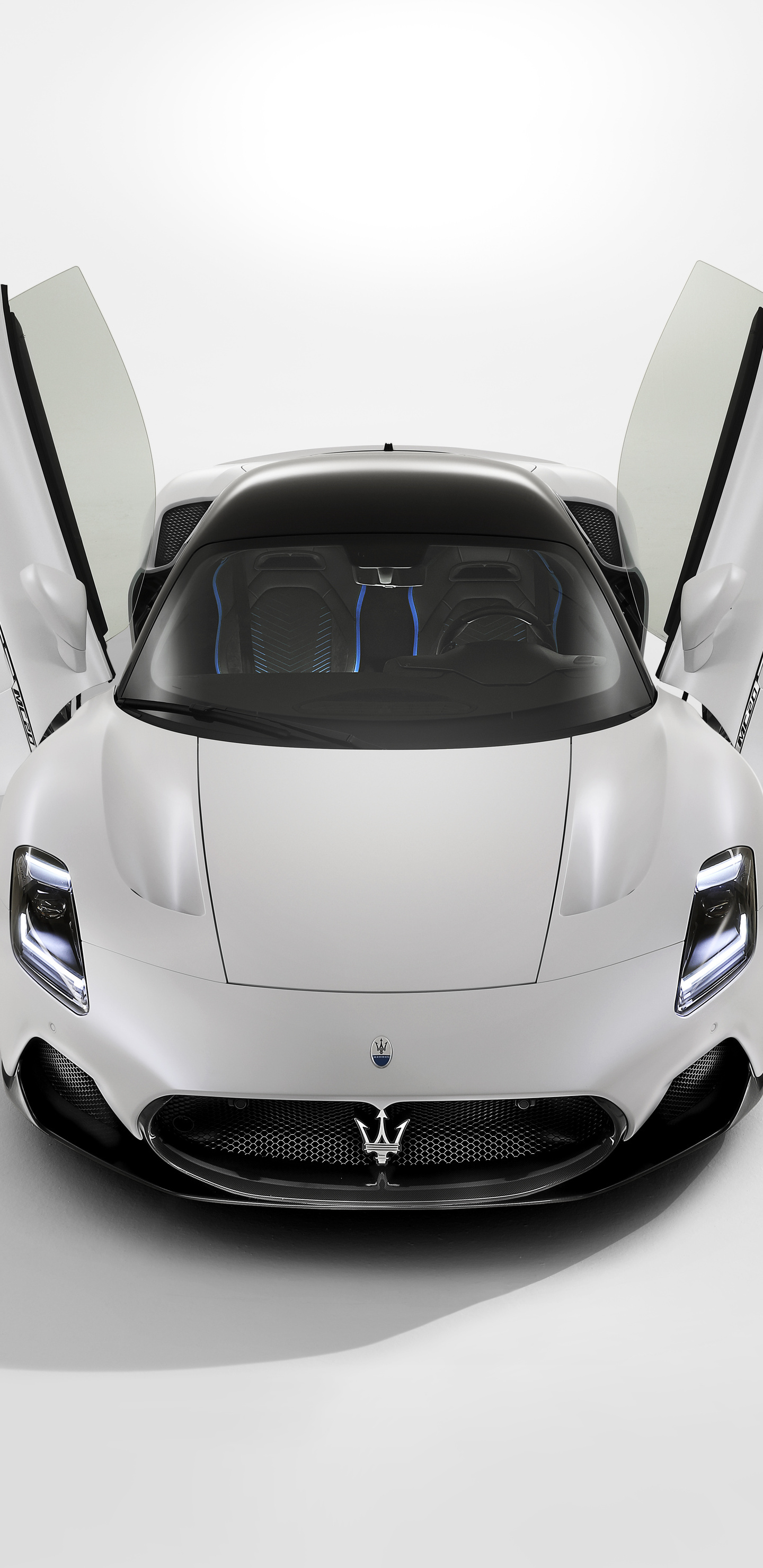 Maserati MC20, Coupe 2021, Doors up, Samsung Galaxy Note, 1440x2960 HD Phone