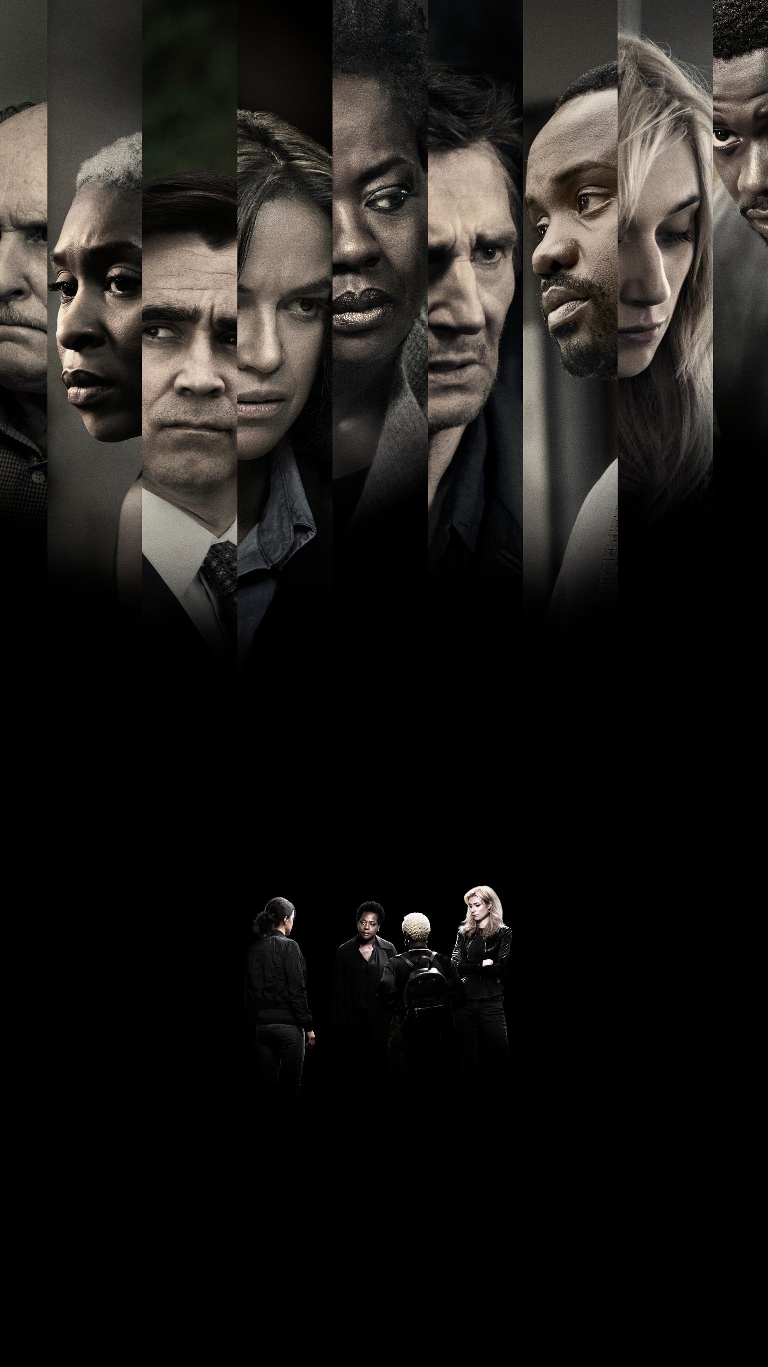 Widows, Heist thriller, Female-driven, High stakes, 1540x2740 HD Phone