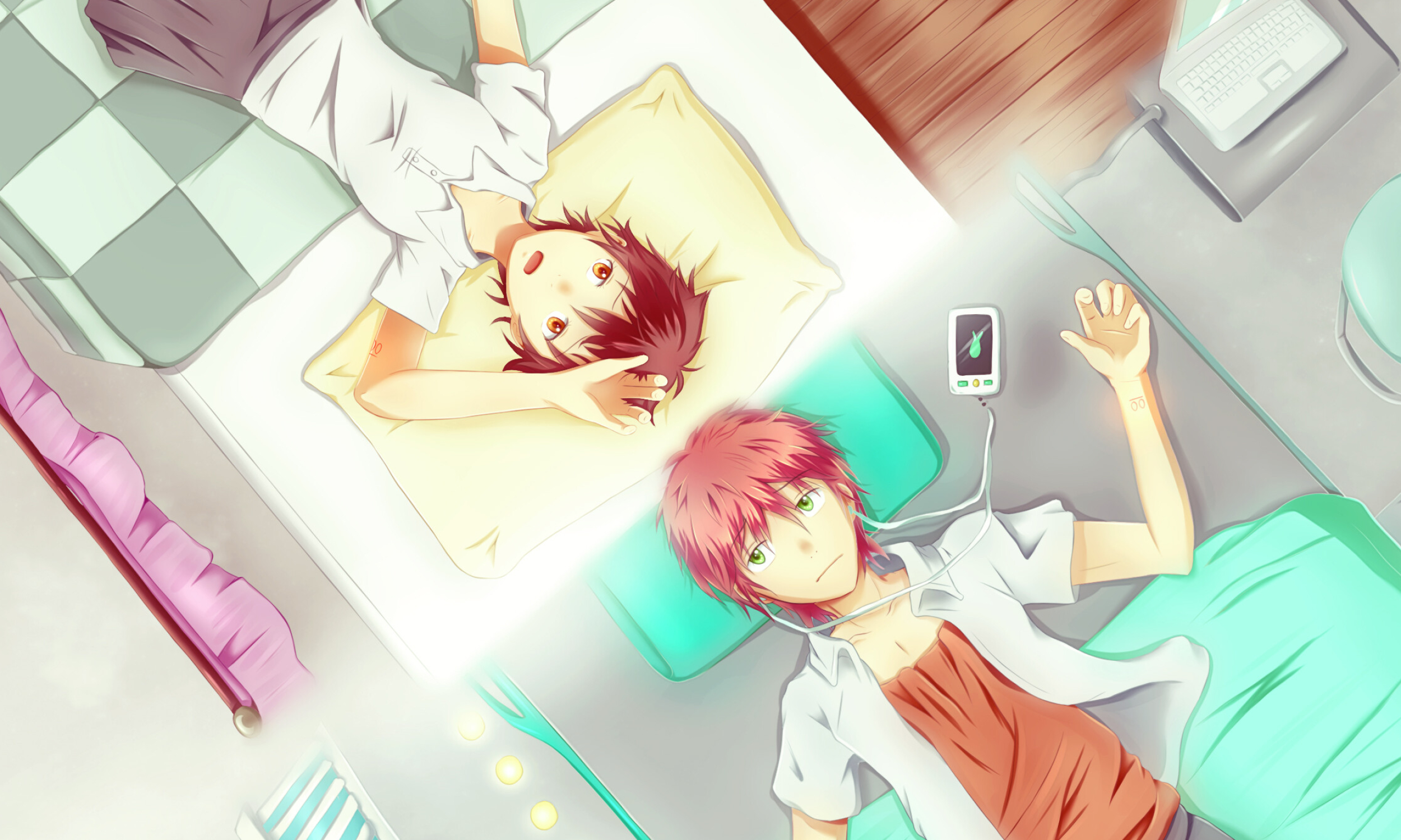 Chiaki and Makoto, The Girl Who Leapt Through Time Wallpaper, 2500x1500 HD Desktop