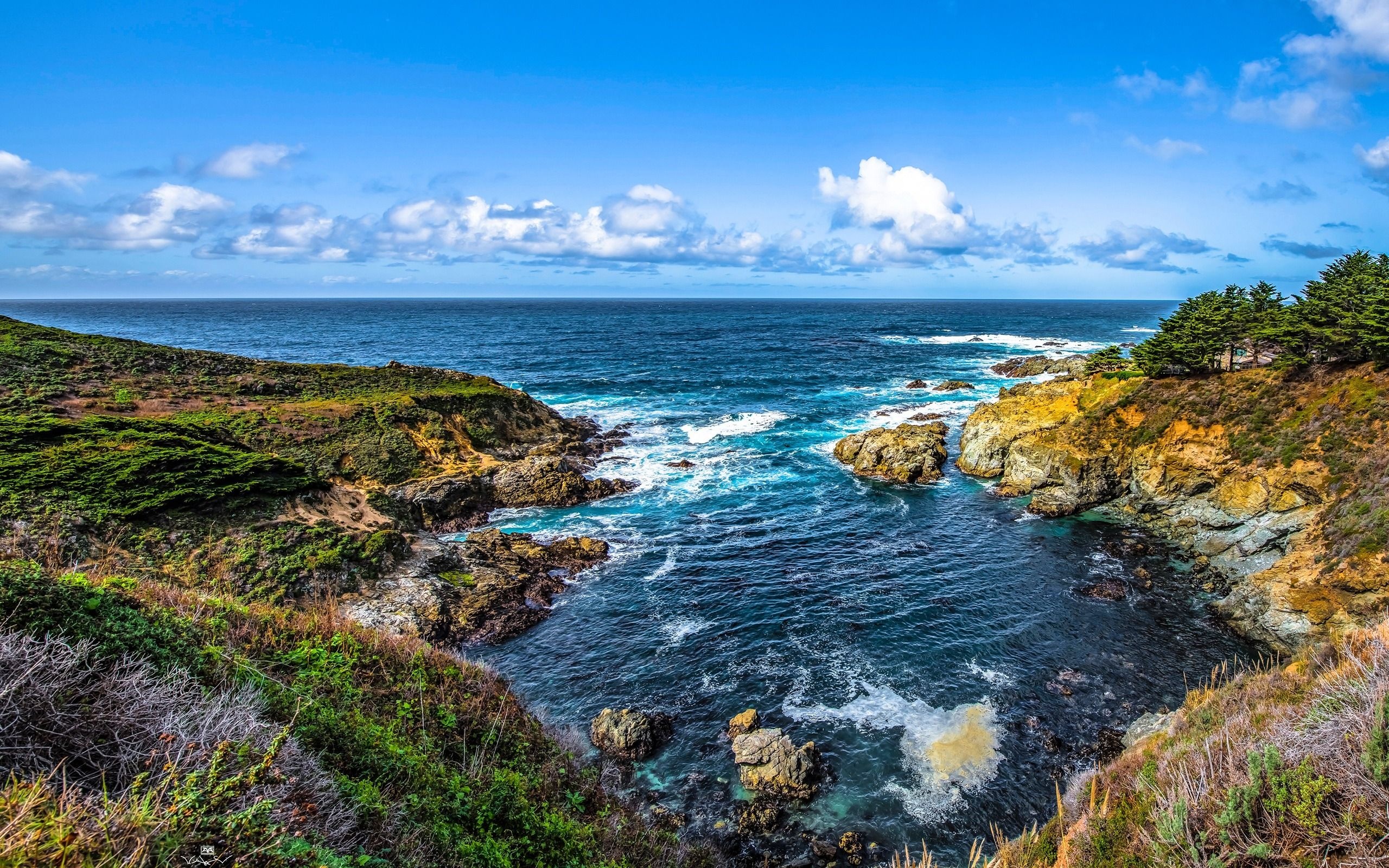Big Sur desktop wallpapers, Cool backgrounds, Stunning scenery, 2022's finest, 2560x1600 HD Desktop