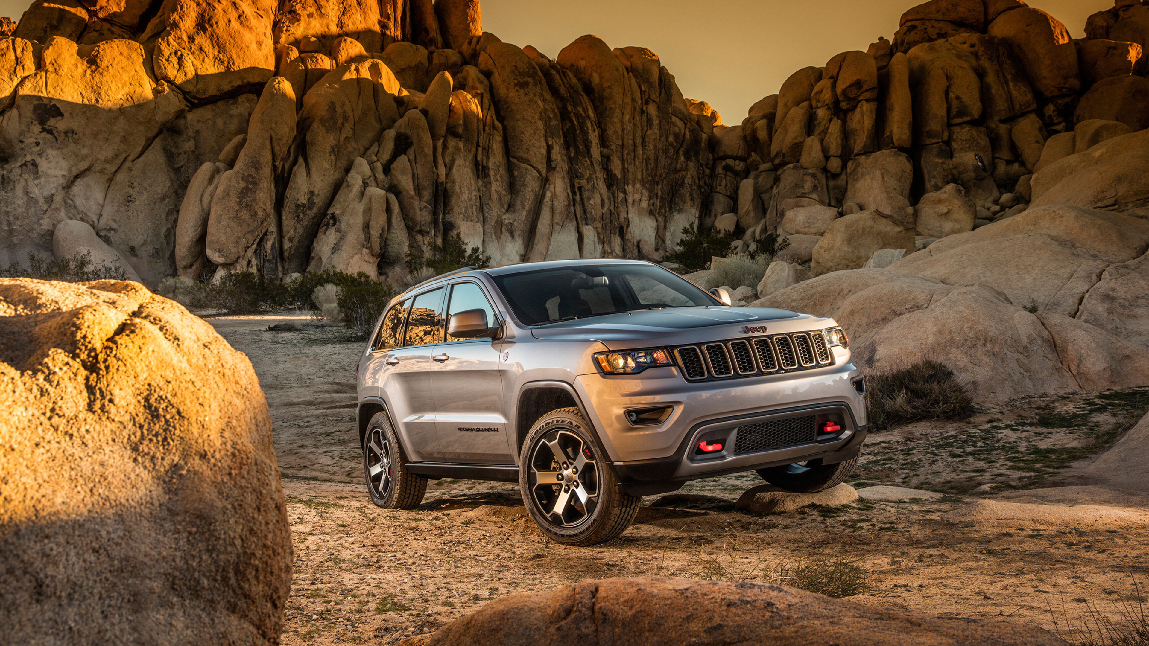 Jeep Grand Cherokee, cars, ultra HD, 3840x2160 4K Desktop