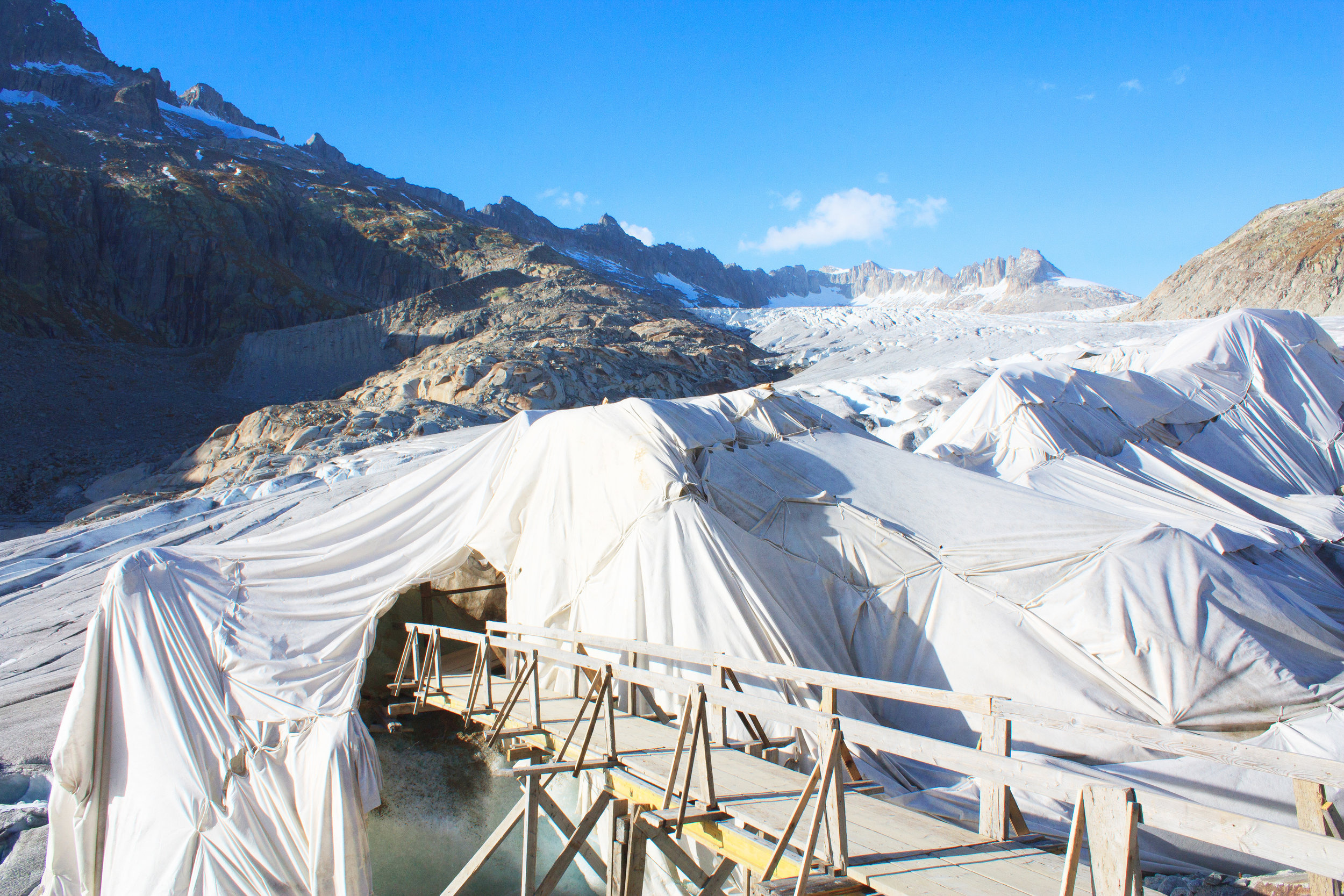 Rhone Glacier, Ice cavern visit, Unique experience, Natural phenomenon, 2500x1670 HD Desktop