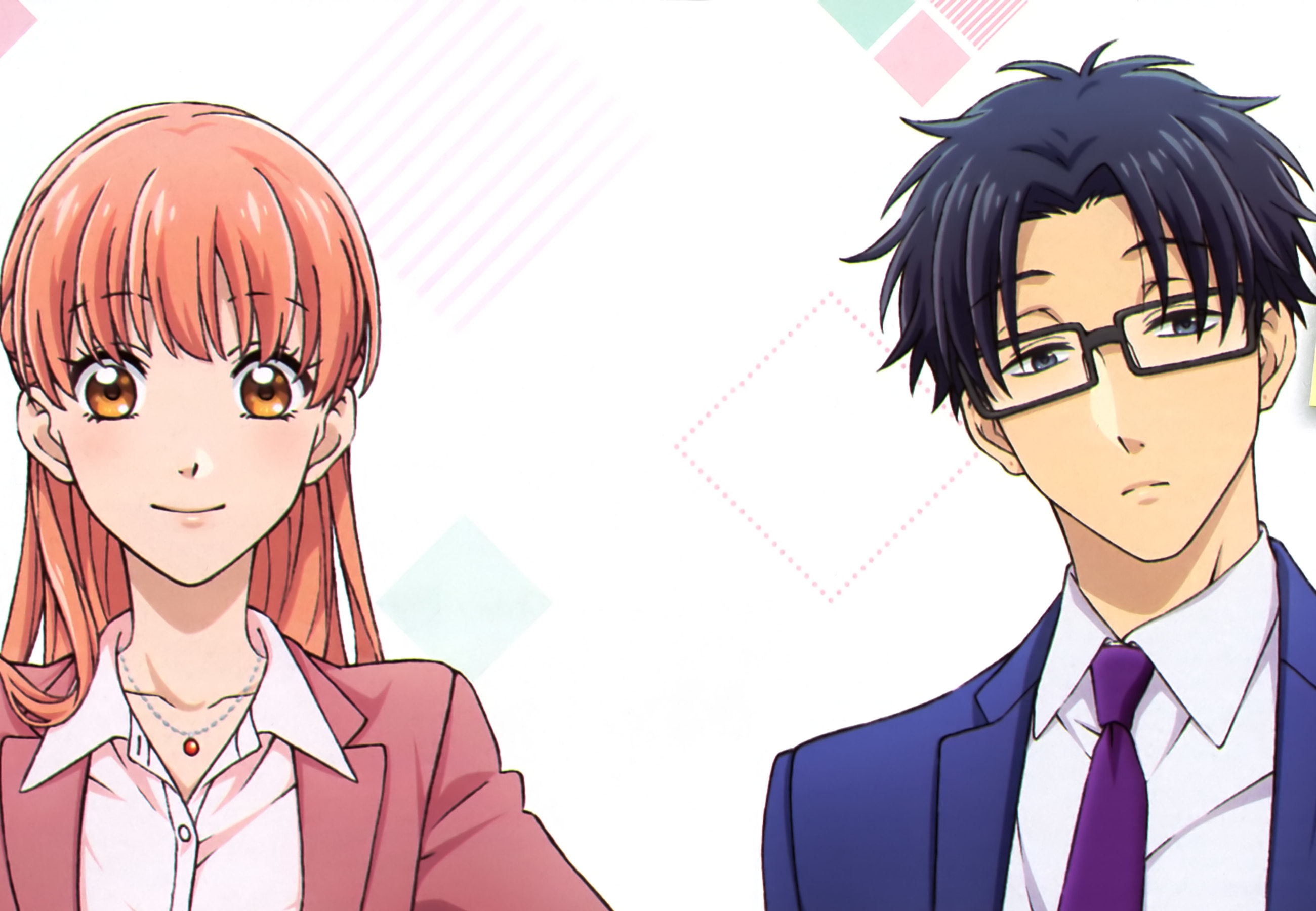 Wotakoi: Love Is Hard for Otaku anime, Wotaku ni koi wa, HD wallpapers backgrounds, Anime image, 2600x1800 HD Desktop