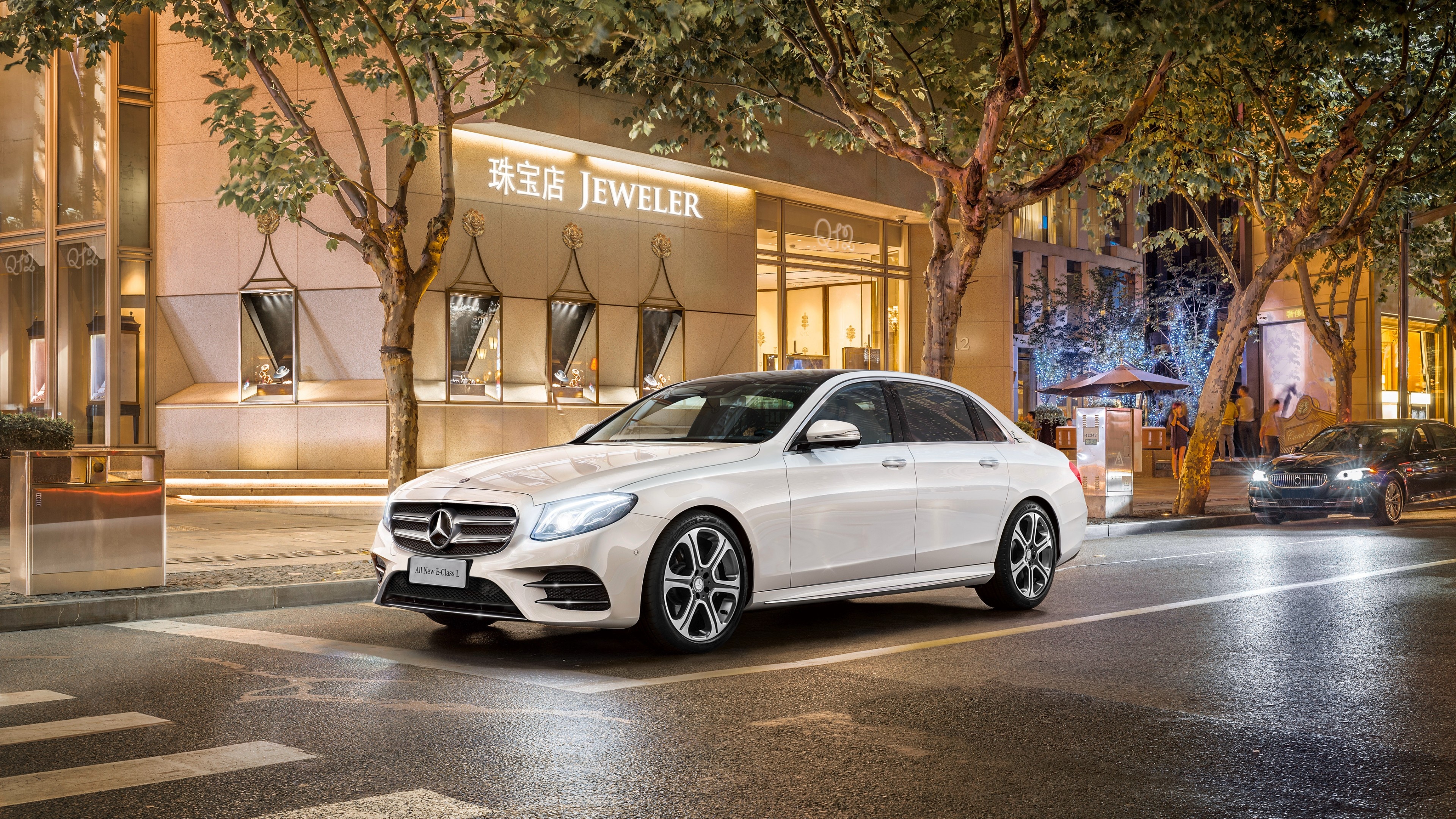 E320 L Exclusive Line, Mercedes-Benz E-Class Wallpaper, 3840x2160 4K Desktop