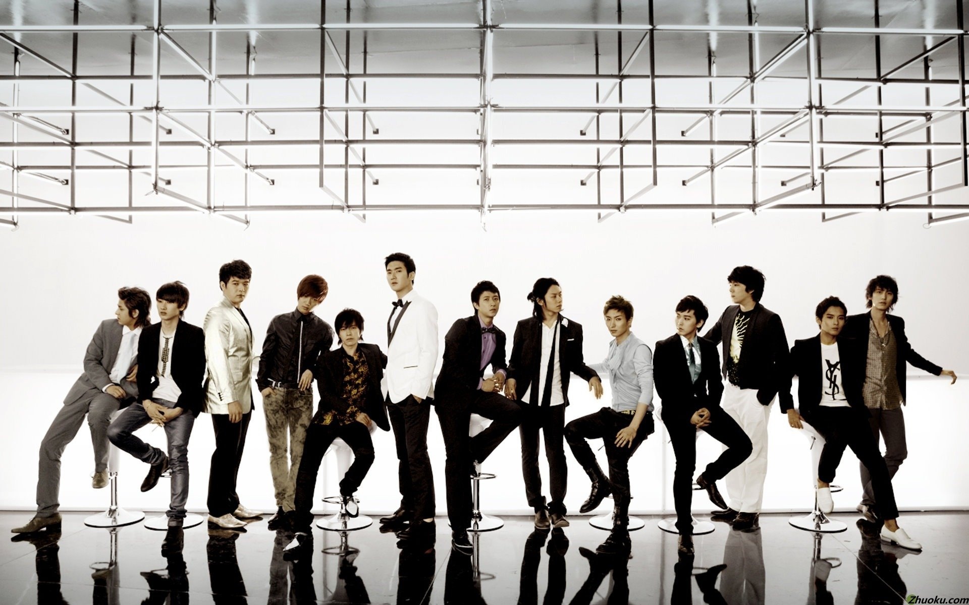 Super Junior members, Diverse talents, Engaging personalities, Dedicated fanbase, 1920x1200 HD Desktop