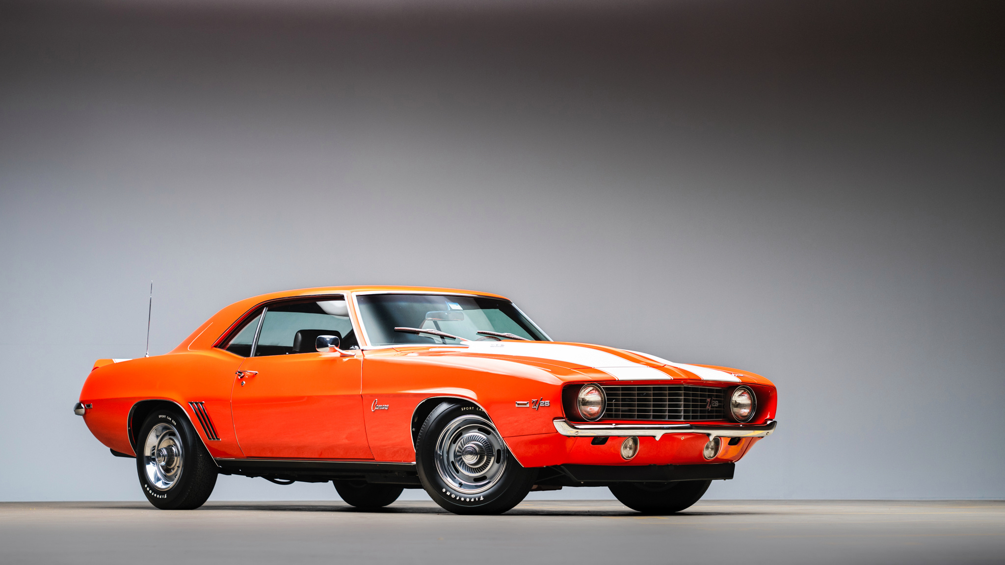 RS Z28 1969, Chevrolet Camaro Wallpaper, 2050x1160 HD Desktop
