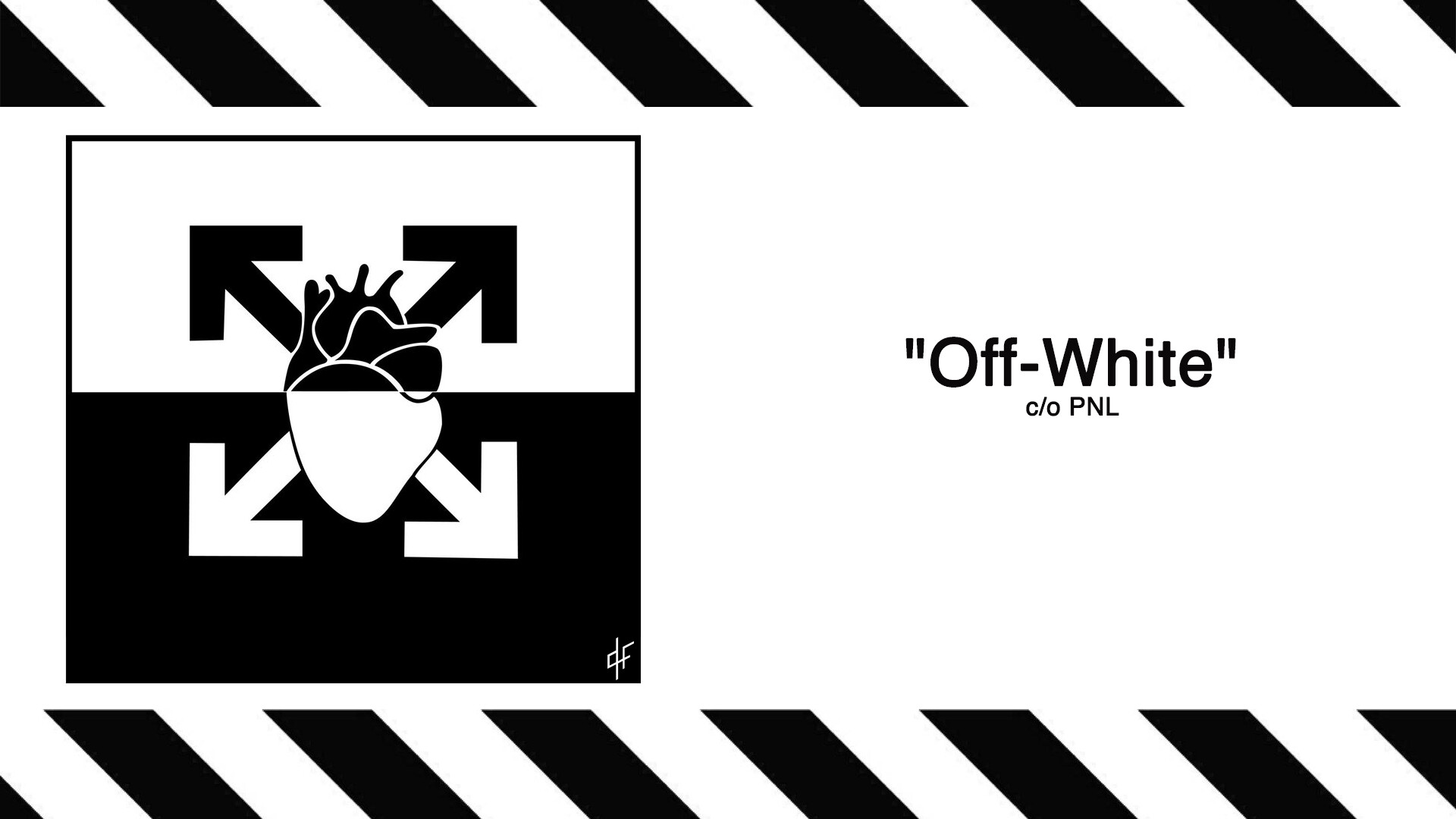 PNL collaboration, Off-White Wallpaper, 1920x1080 Full HD Desktop