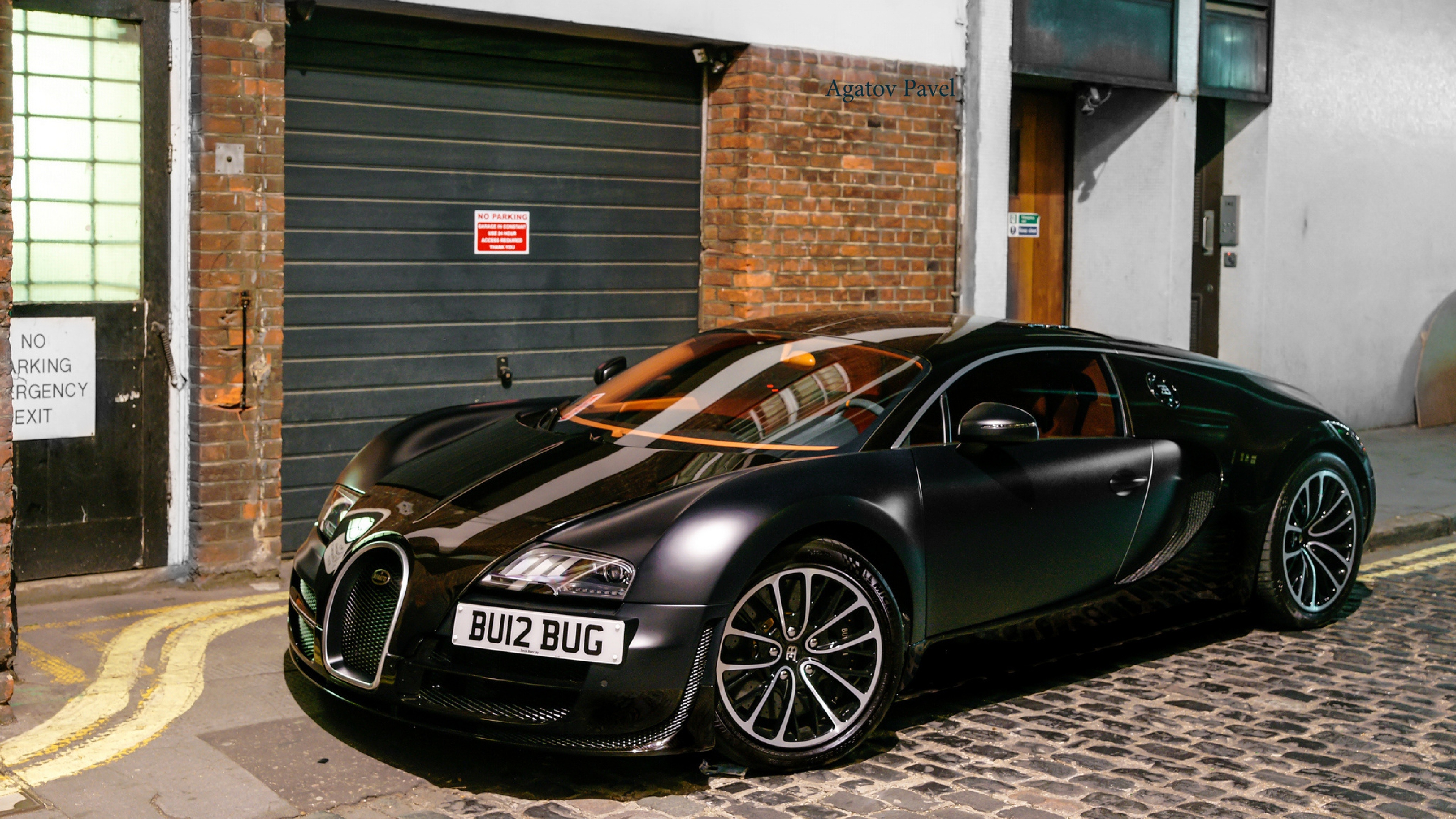 Bugatti Veyron, Matte finish, HD cars, 4k, 3840x2160 4K Desktop