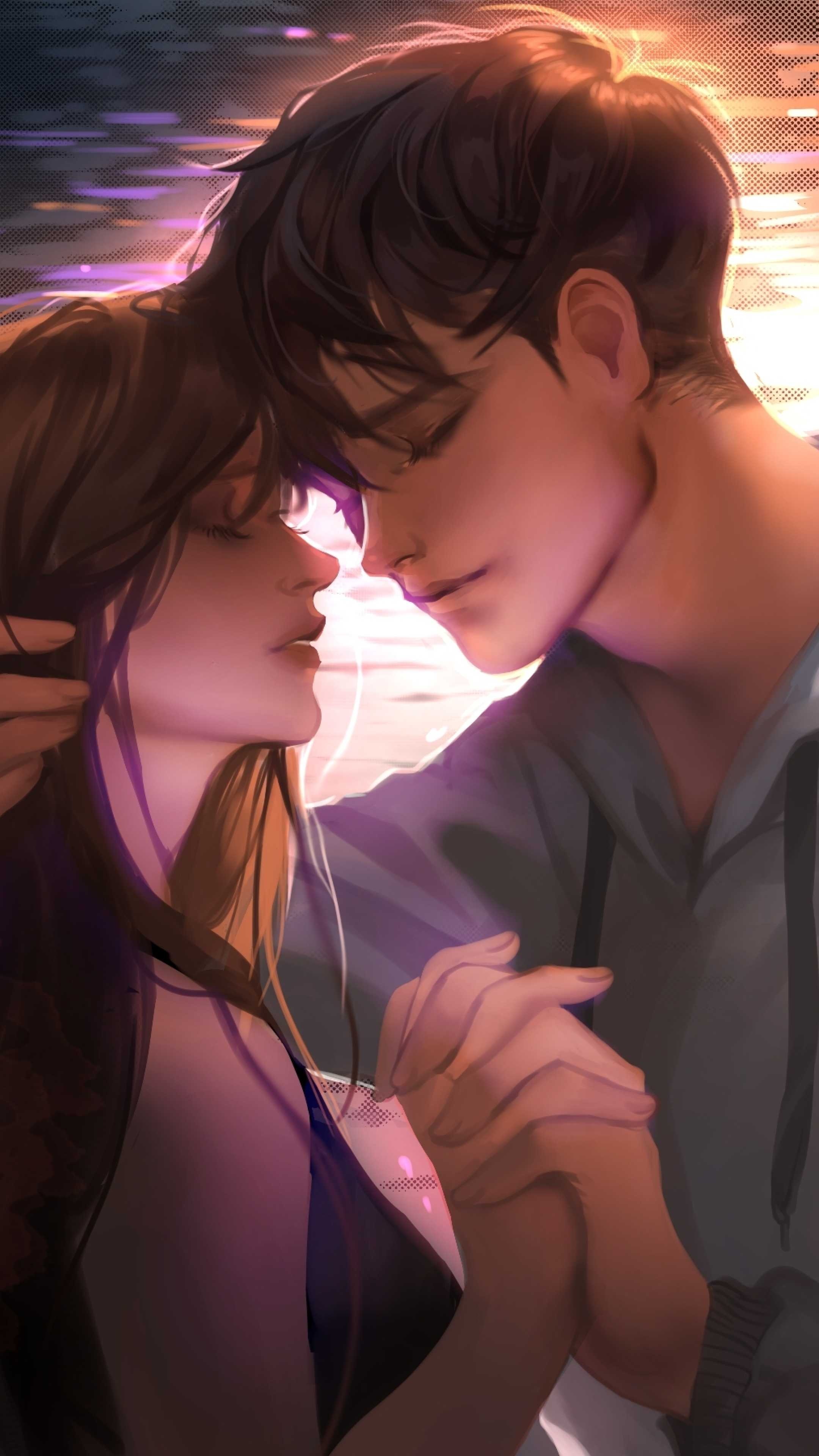 Anime, Love Couples Wallpaper, 2160x3840 4K Phone