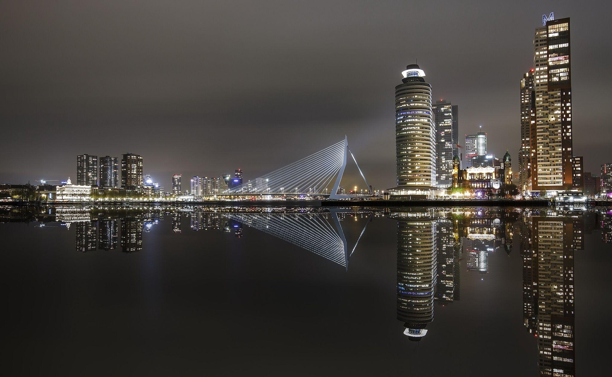 Rotterdam wallpapers, Cityscape backgrounds, HD travel wallpapers, Rotterdam city, 2050x1260 HD Desktop