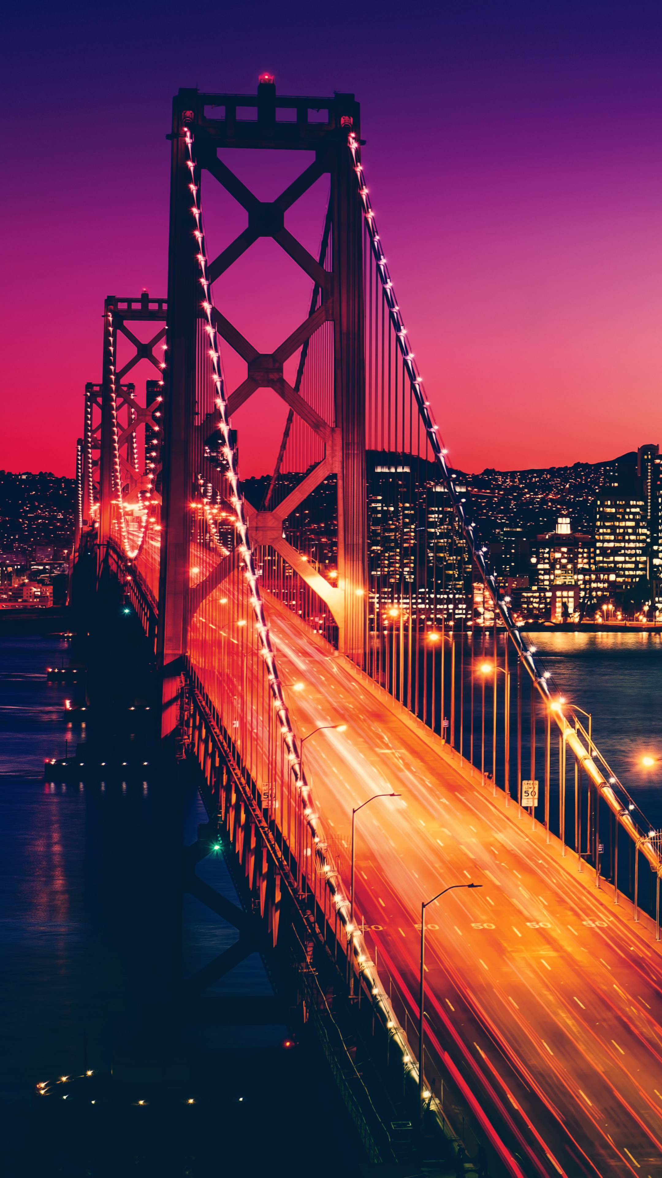 California, San Francisco cityscape, Sony Xperia wallpapers, Metropolitan charm, 2160x3840 4K Phone