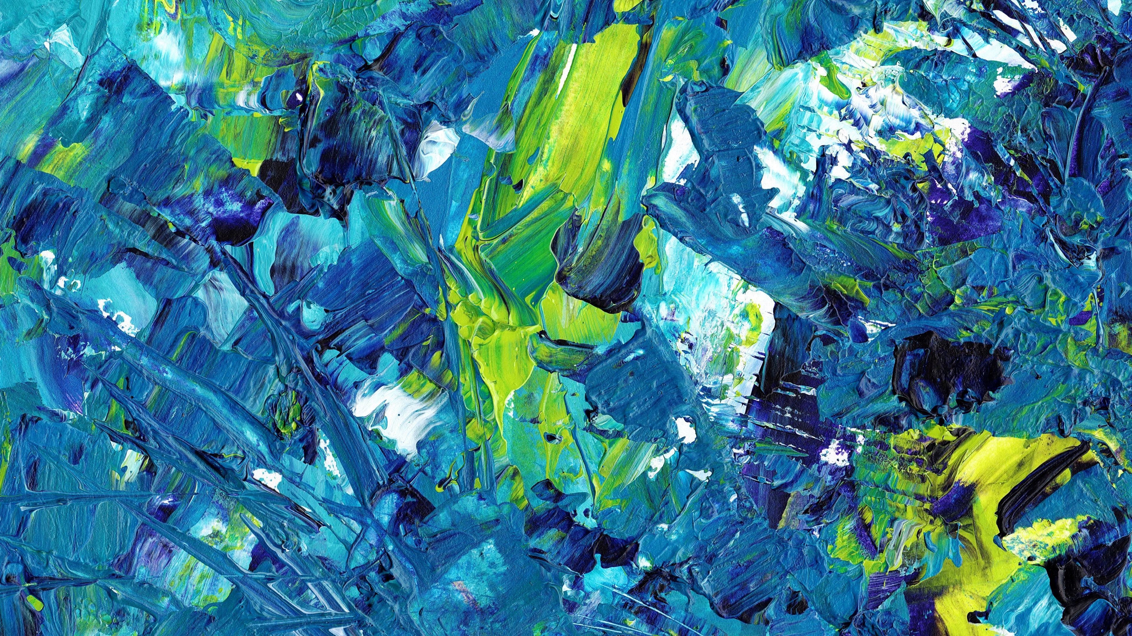 Acrylic, Paint Wallpaper, 3840x2160 4K Desktop