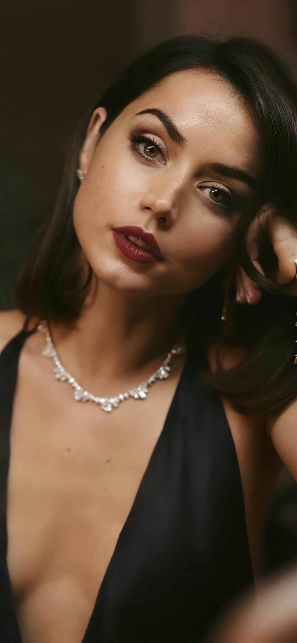 Ana de Armas wallpaper, iPhone, Demin Bichir, No Time to Die, 1130x2440 HD Phone